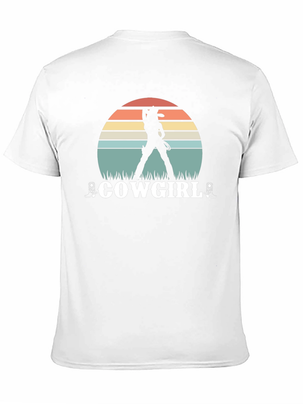 Cowgirl Sunset Graphic Tee - Western Style