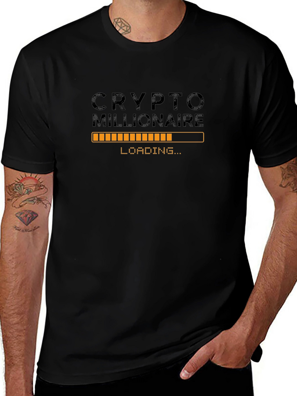 Crypto Millionaire Loading T-Shirt