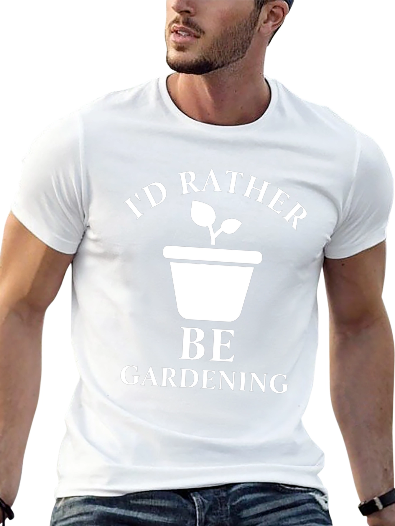 Id Rather Be Gardening T-Shirt