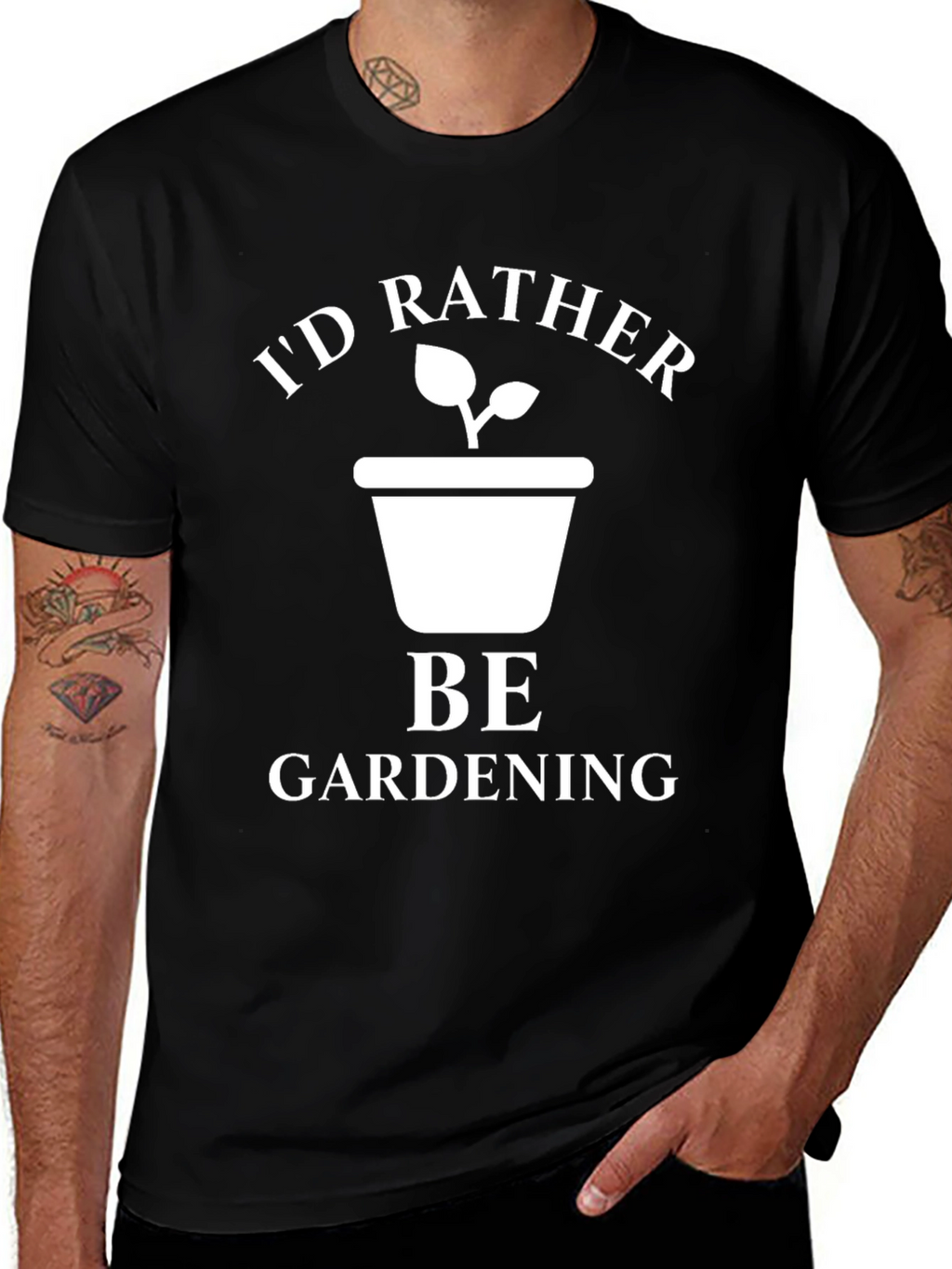 Id Rather Be Gardening T-Shirt