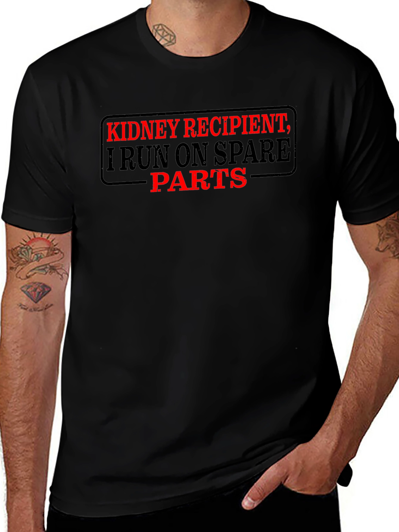 Kidney Recipient Spare Parts T-Shirt