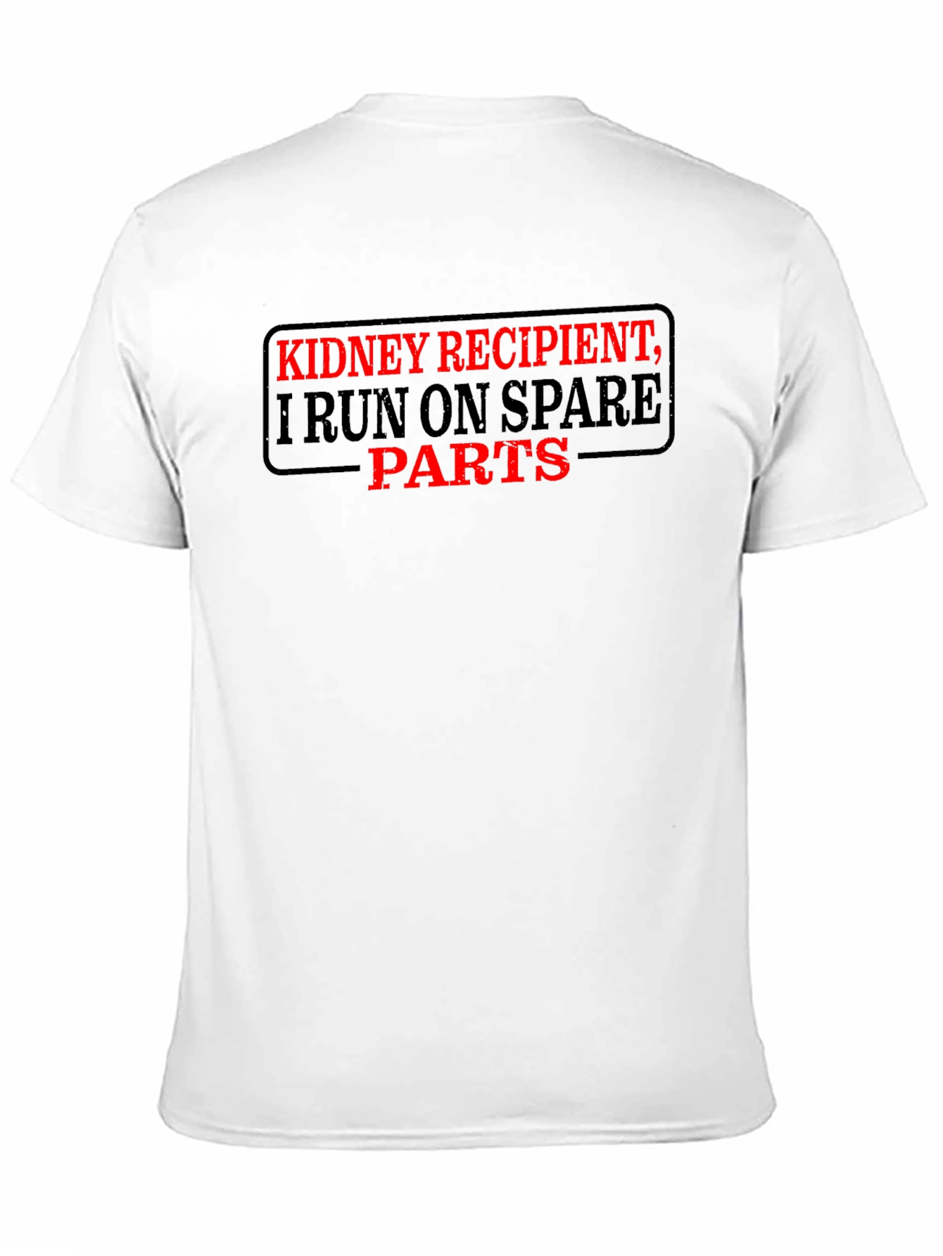 Kidney Recipient Spare Parts T-Shirt