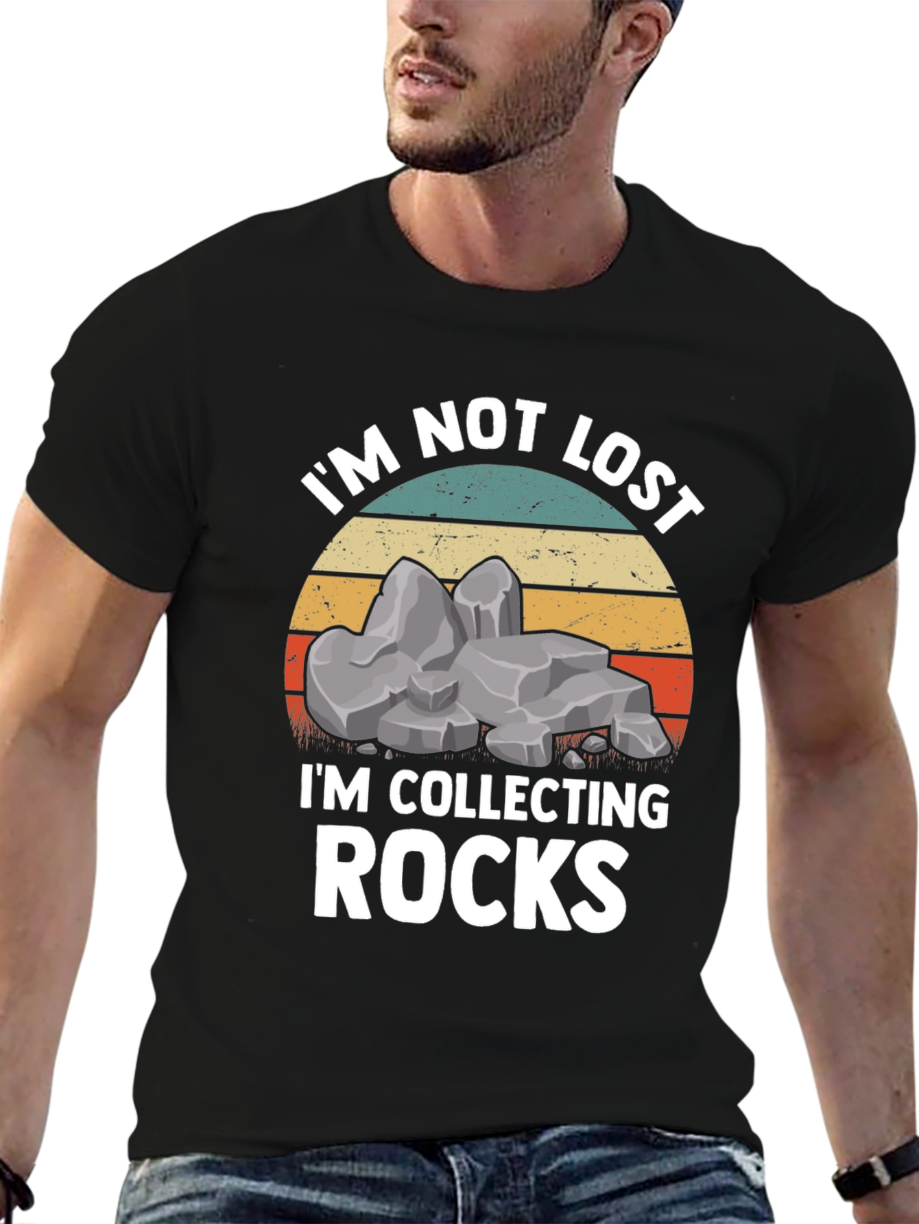Im Not Lost Im Collecting Rocks T-Shirt