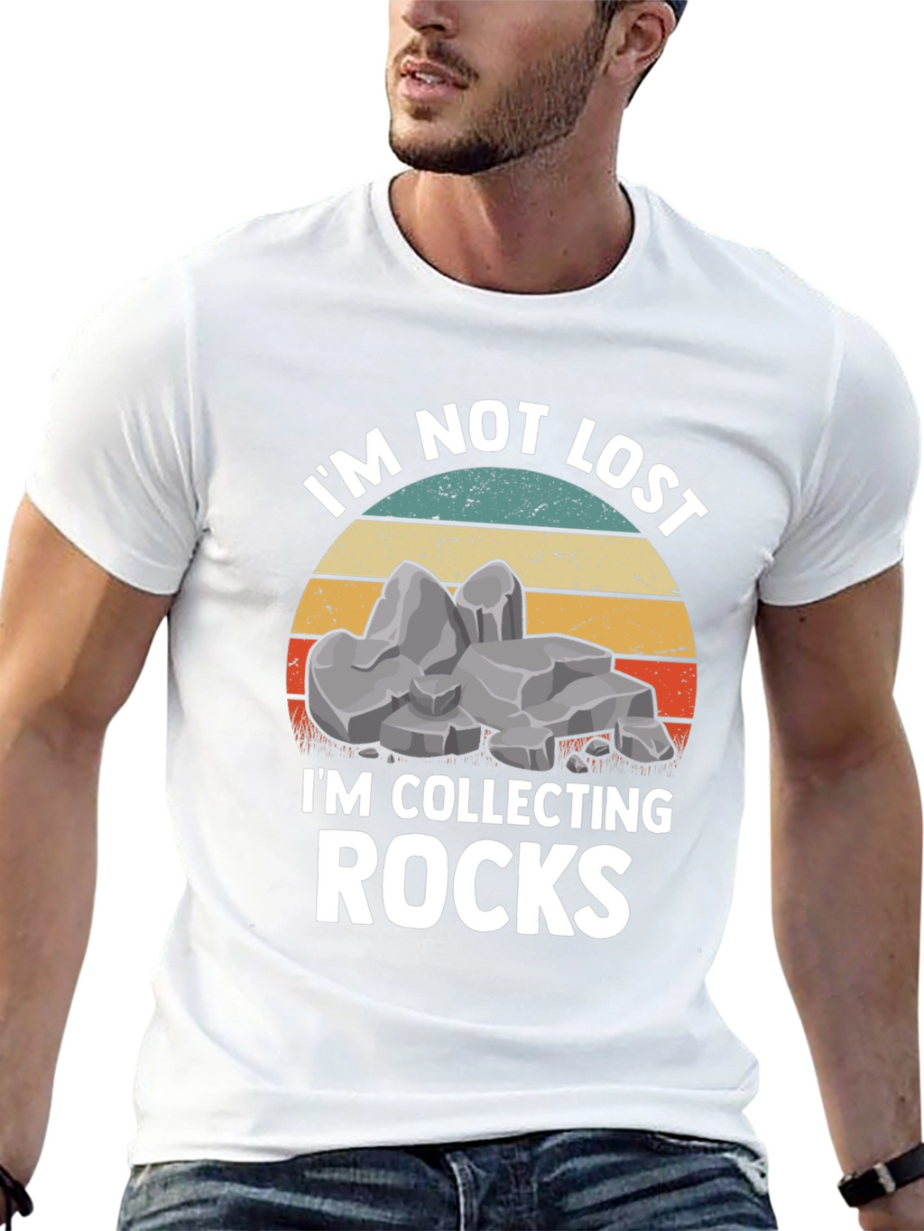 Im Not Lost Im Collecting Rocks T-Shirt