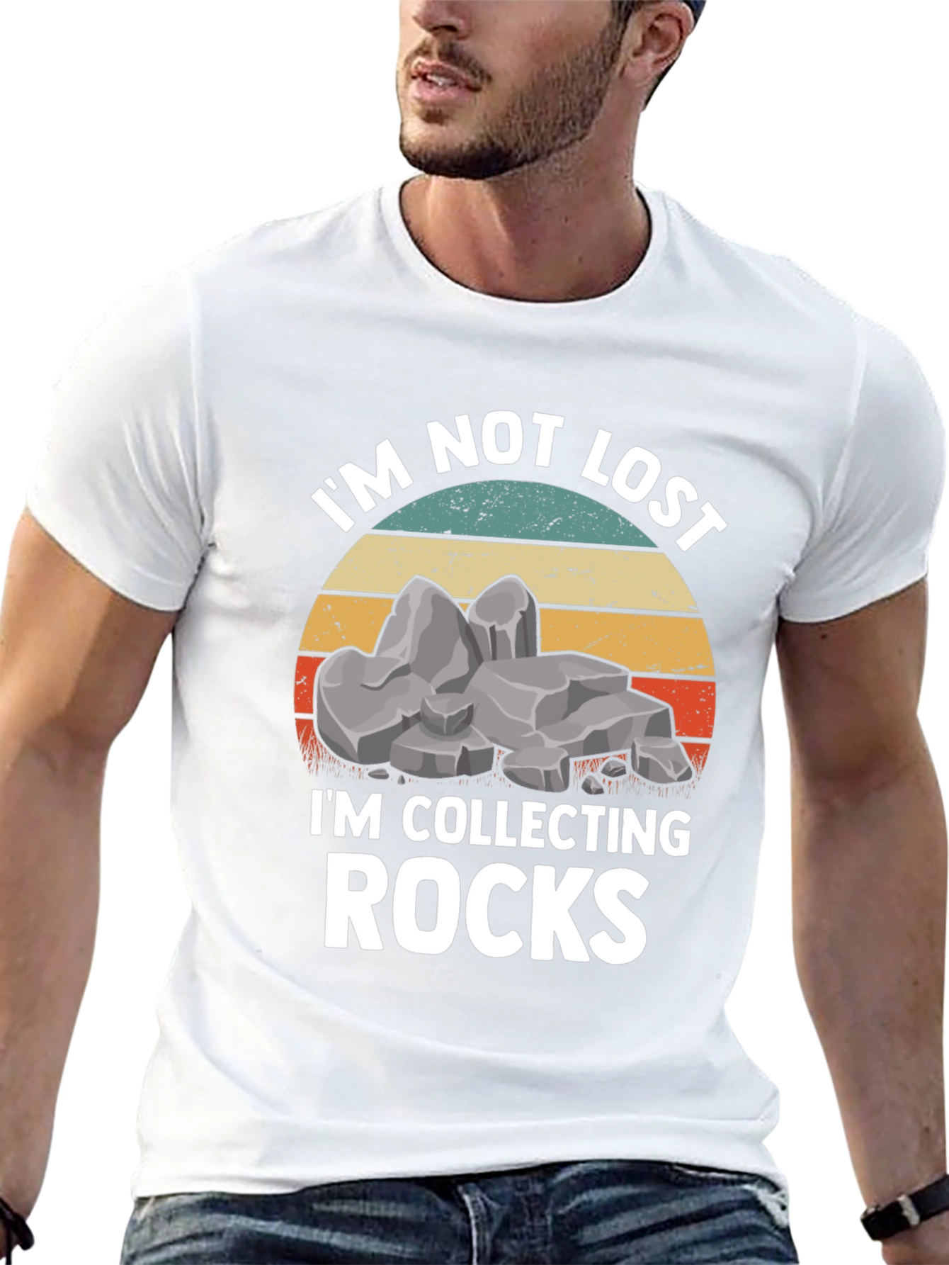 Im Not Lost Im Collecting Rocks T-Shirt