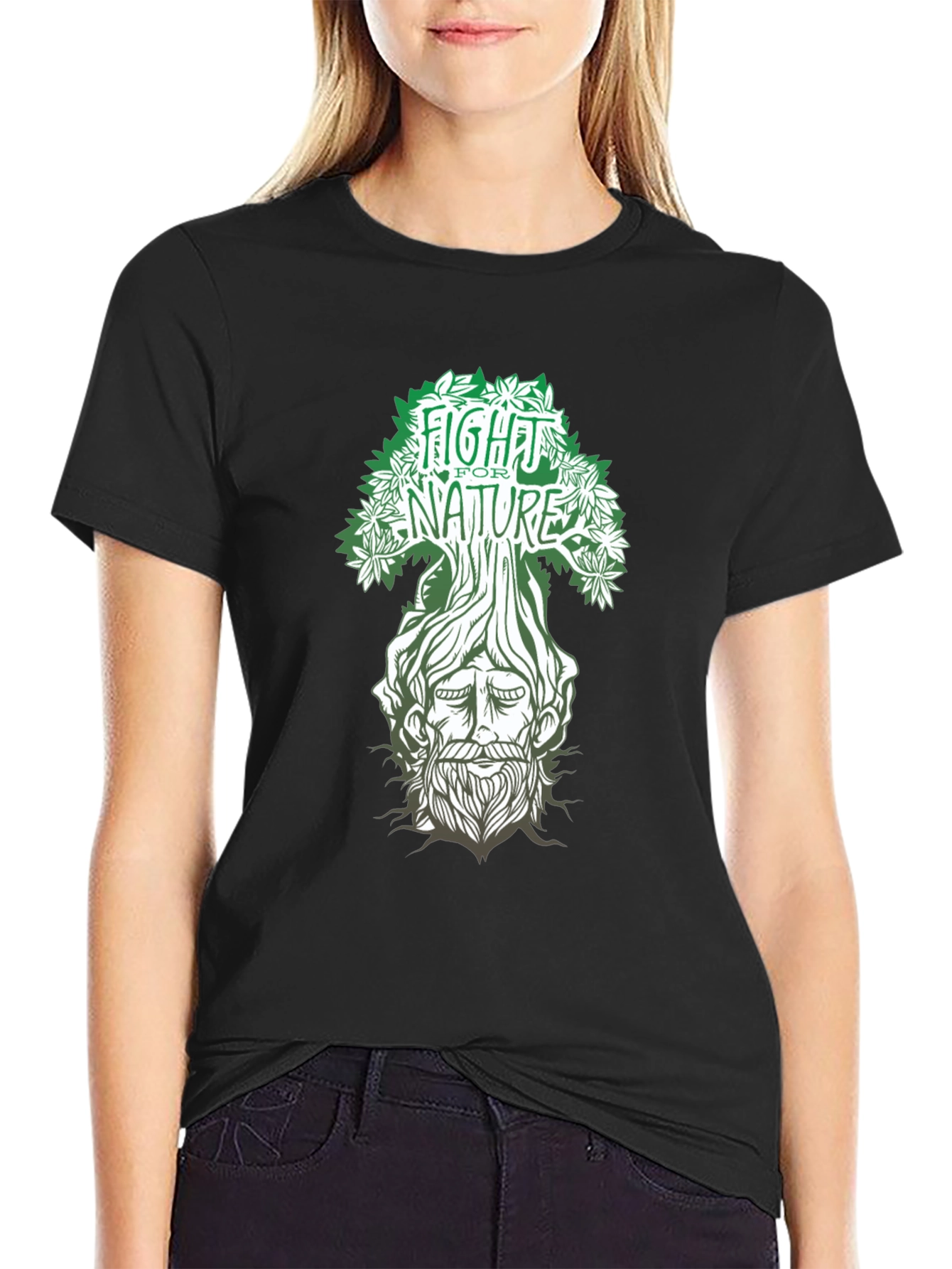 Fight for Nature Graphic Tee - Earth Day Shirt