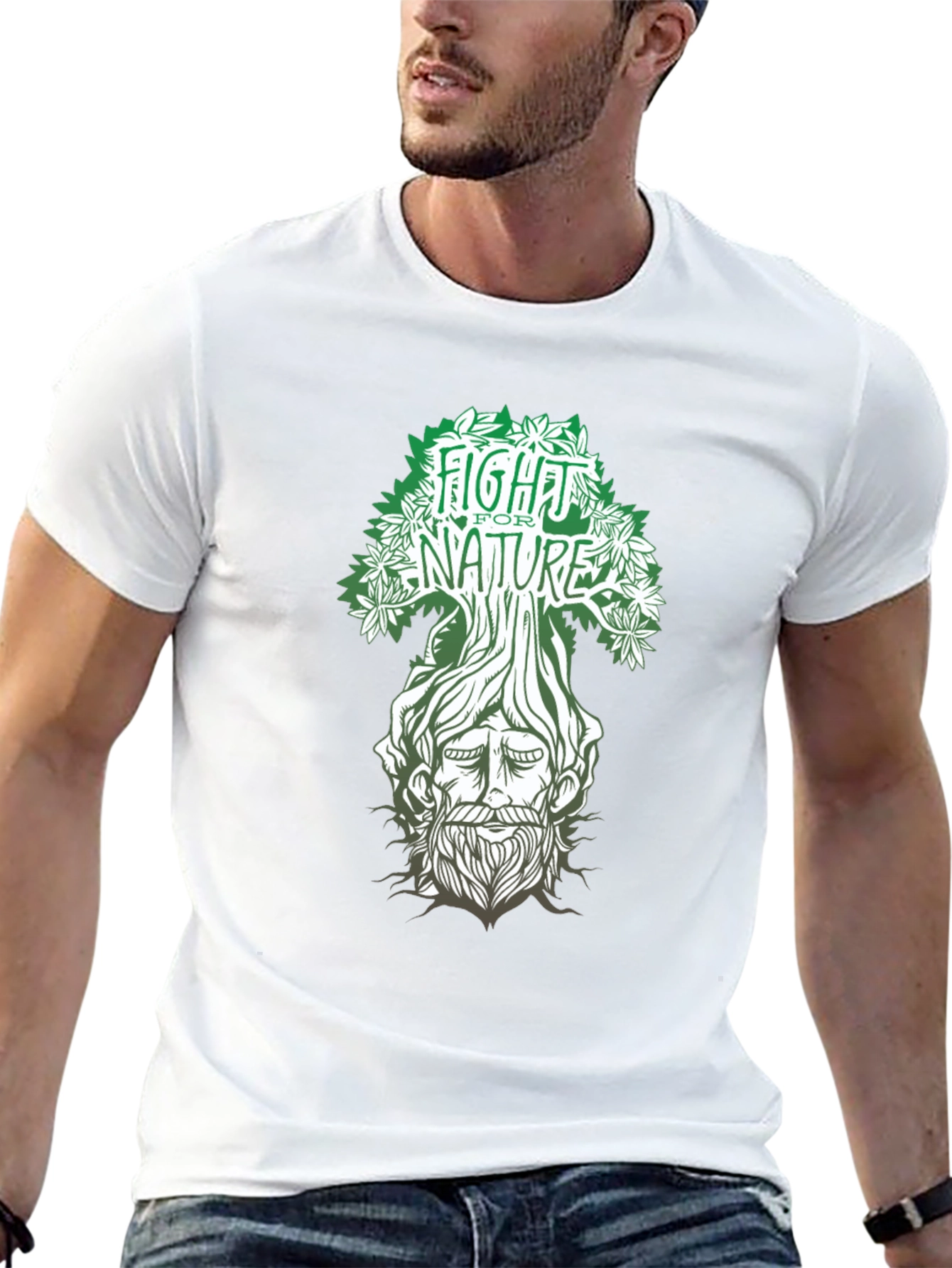 Fight for Nature Graphic Tee - Earth Day Shirt