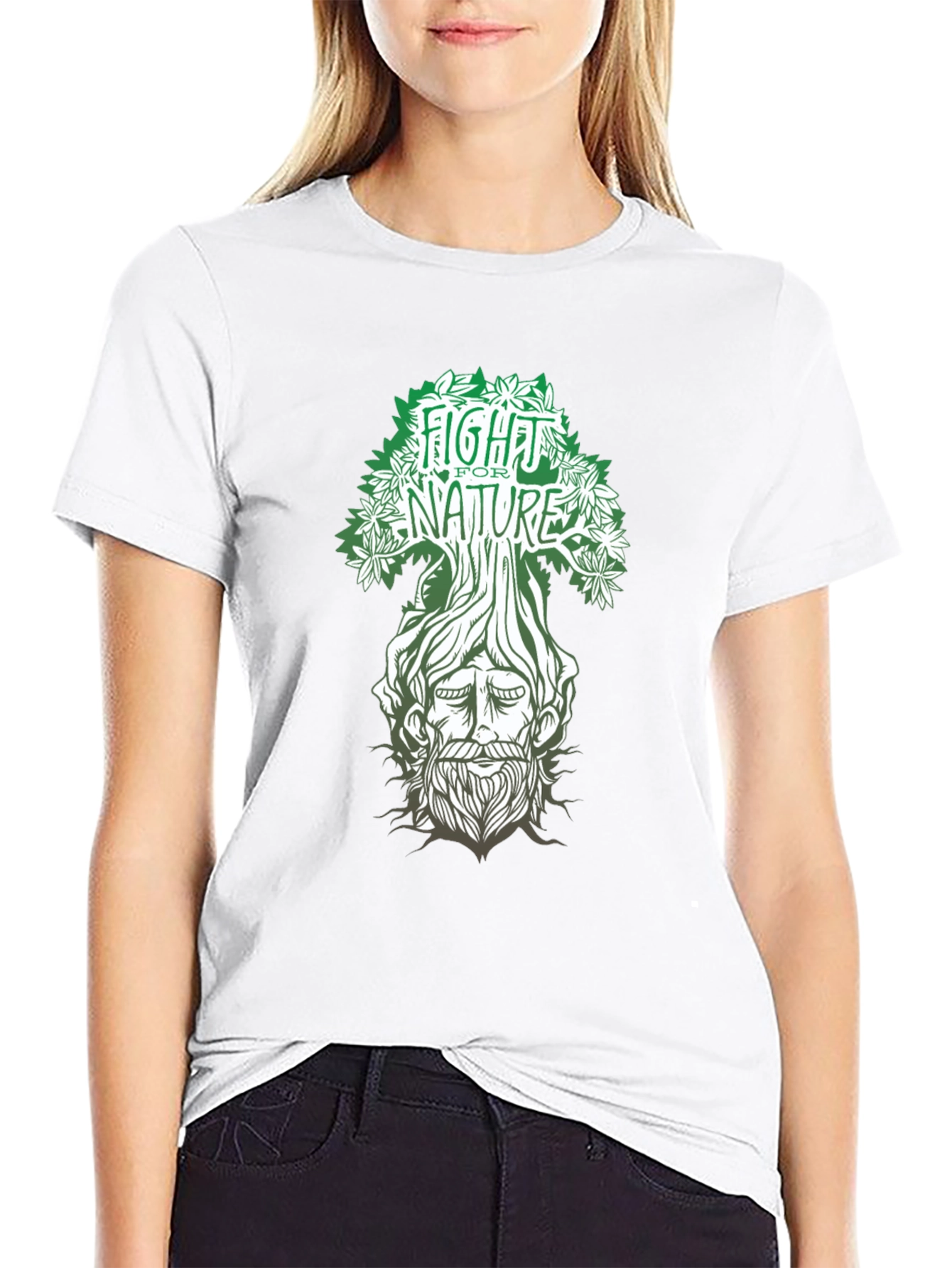 Fight for Nature Graphic Tee - Earth Day Shirt