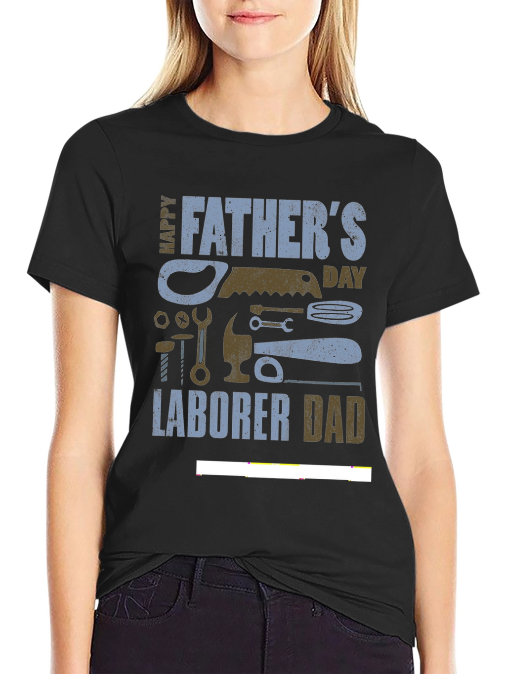 Fathers Day Laborer Dad T-Shirt