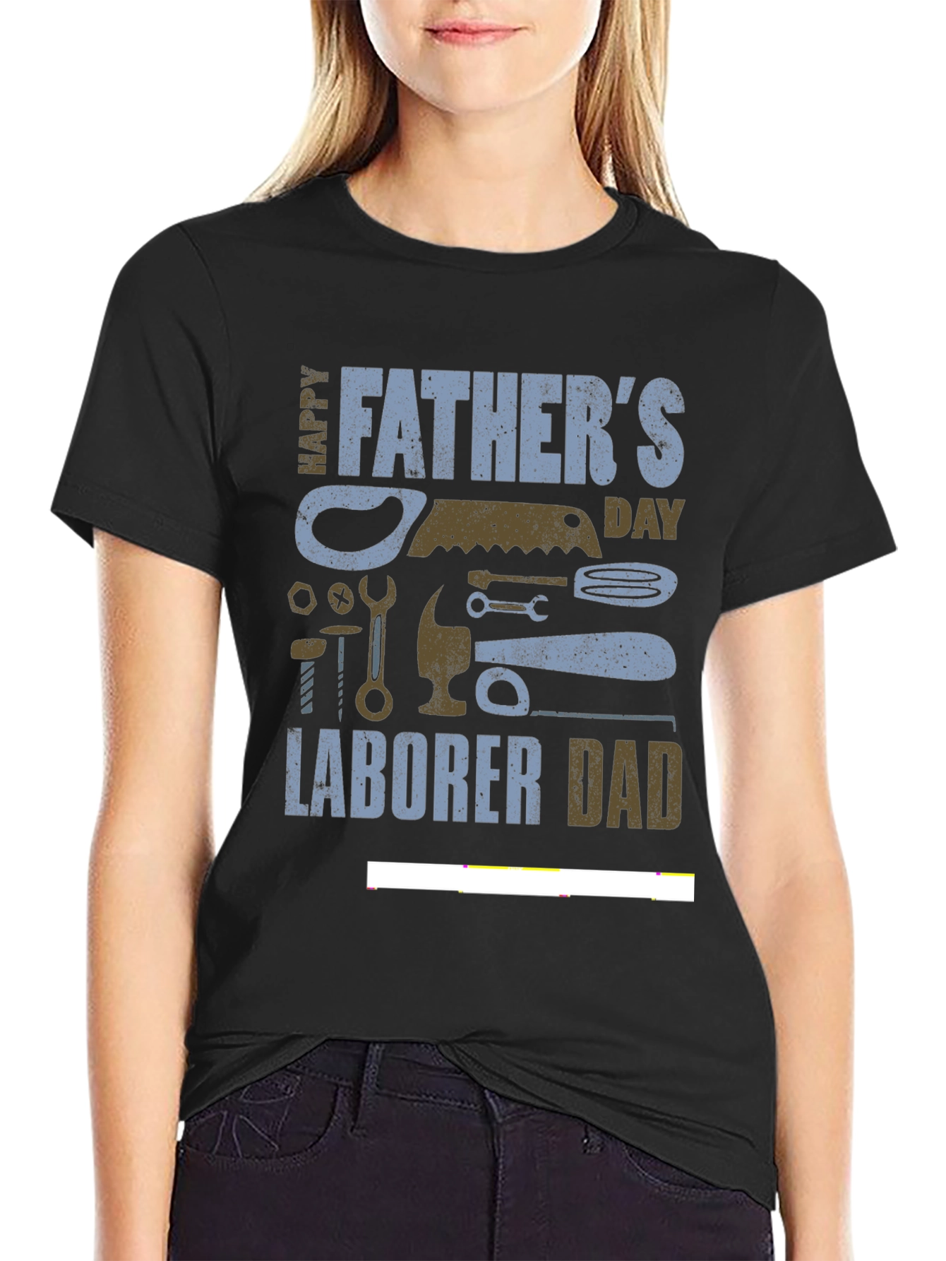 Fathers Day Laborer Dad T-Shirt