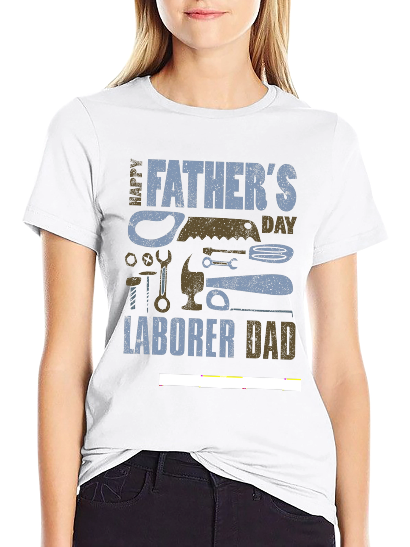 Fathers Day Laborer Dad T-Shirt