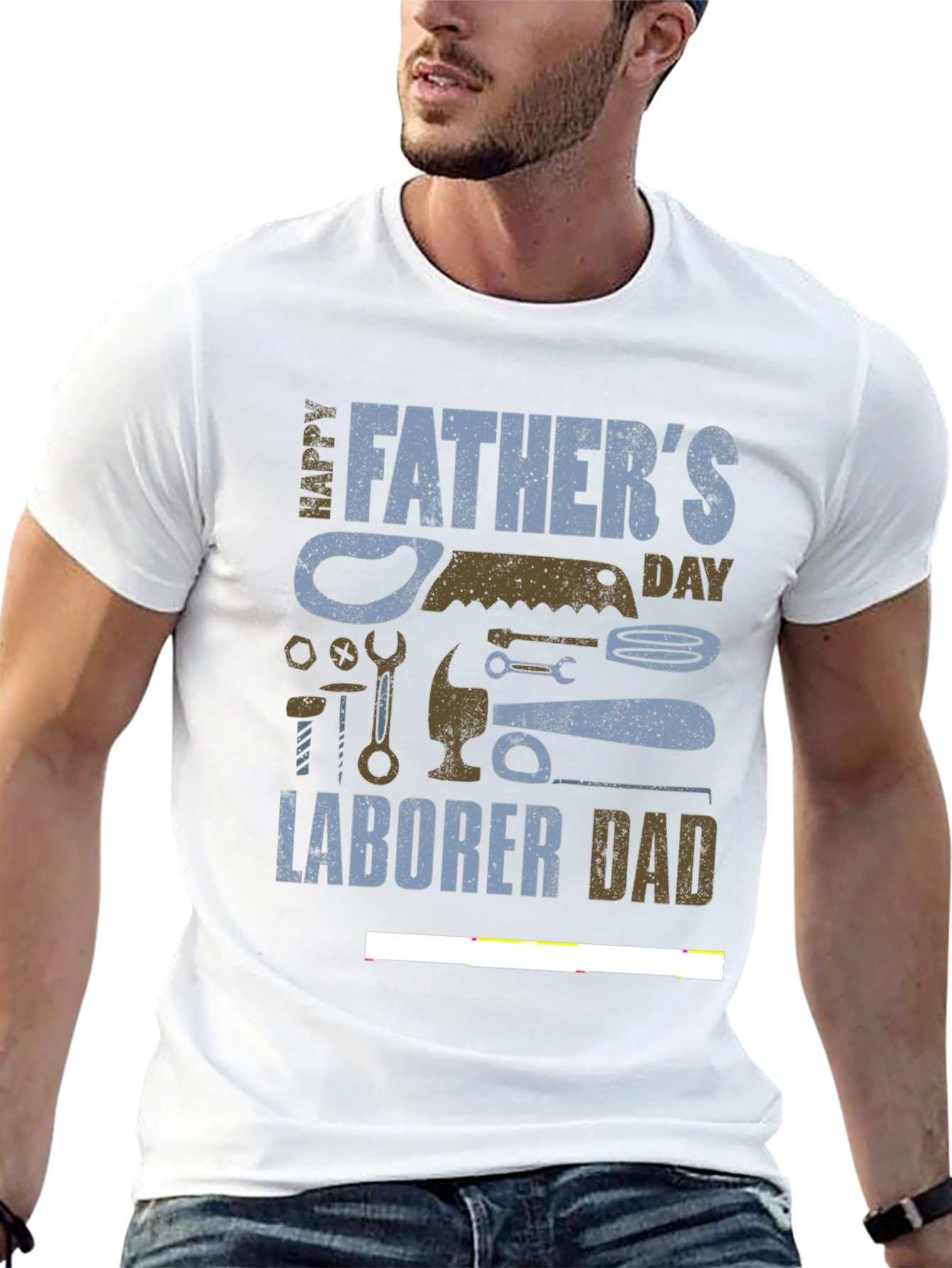Fathers Day Laborer Dad T-Shirt