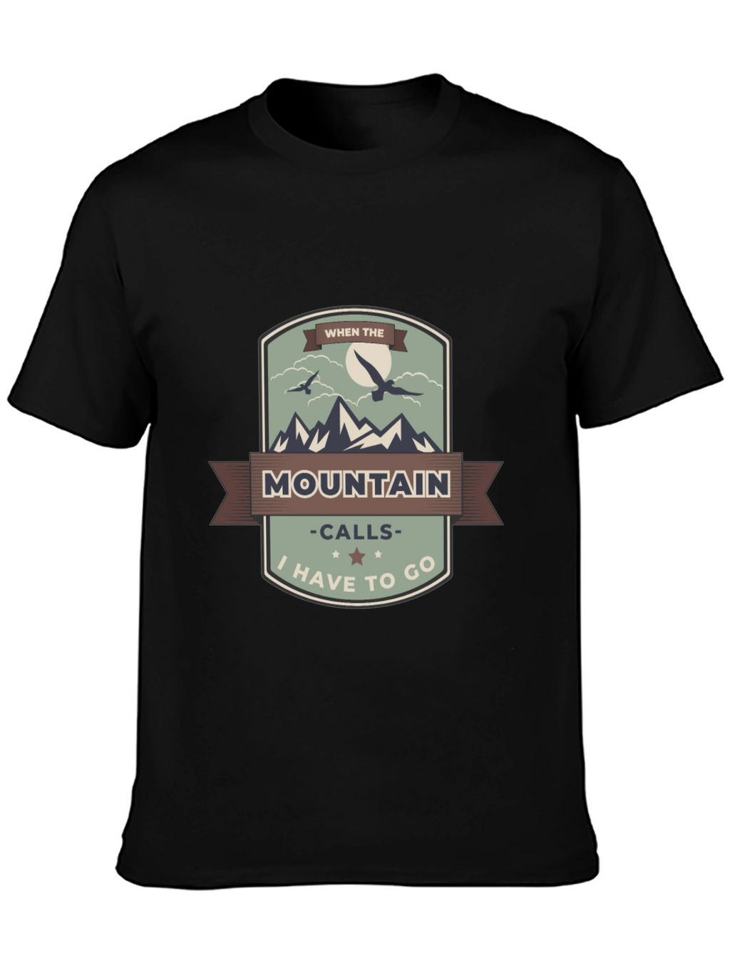 Mountain Calls Graphic Tee - Adventure Awaits!