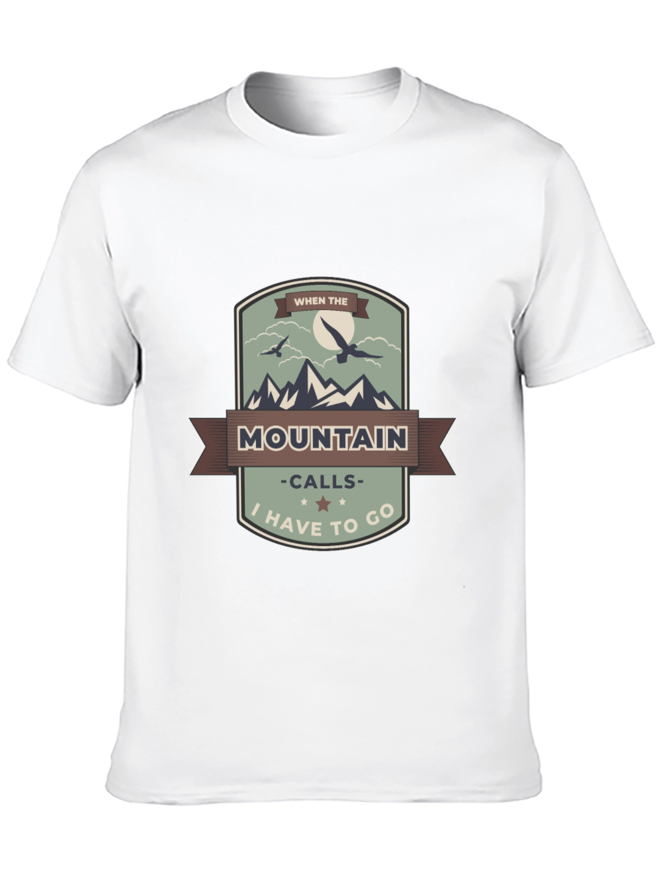 Mountain Calls Graphic Tee - Adventure Awaits!