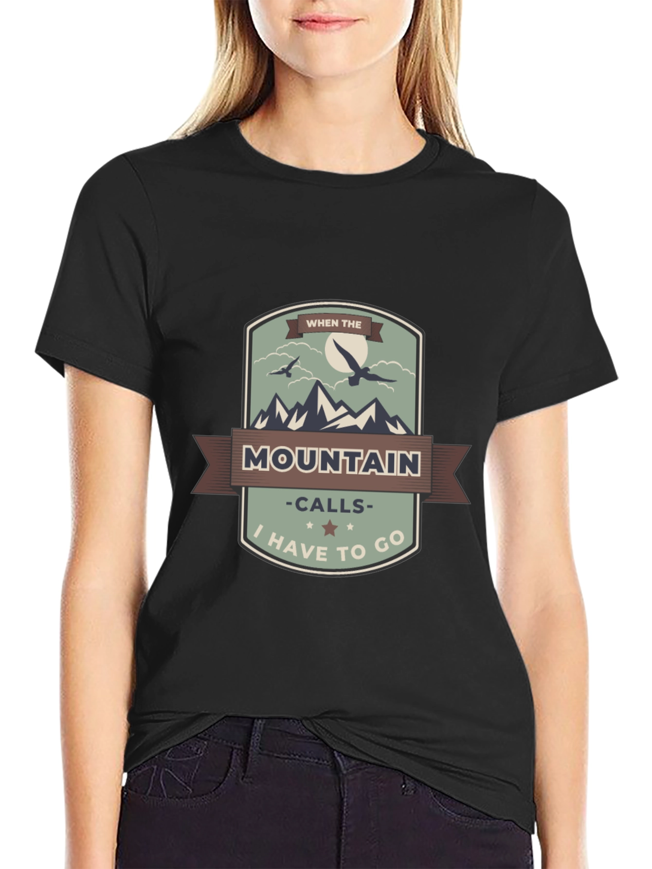Mountain Calls Graphic Tee - Adventure Awaits!