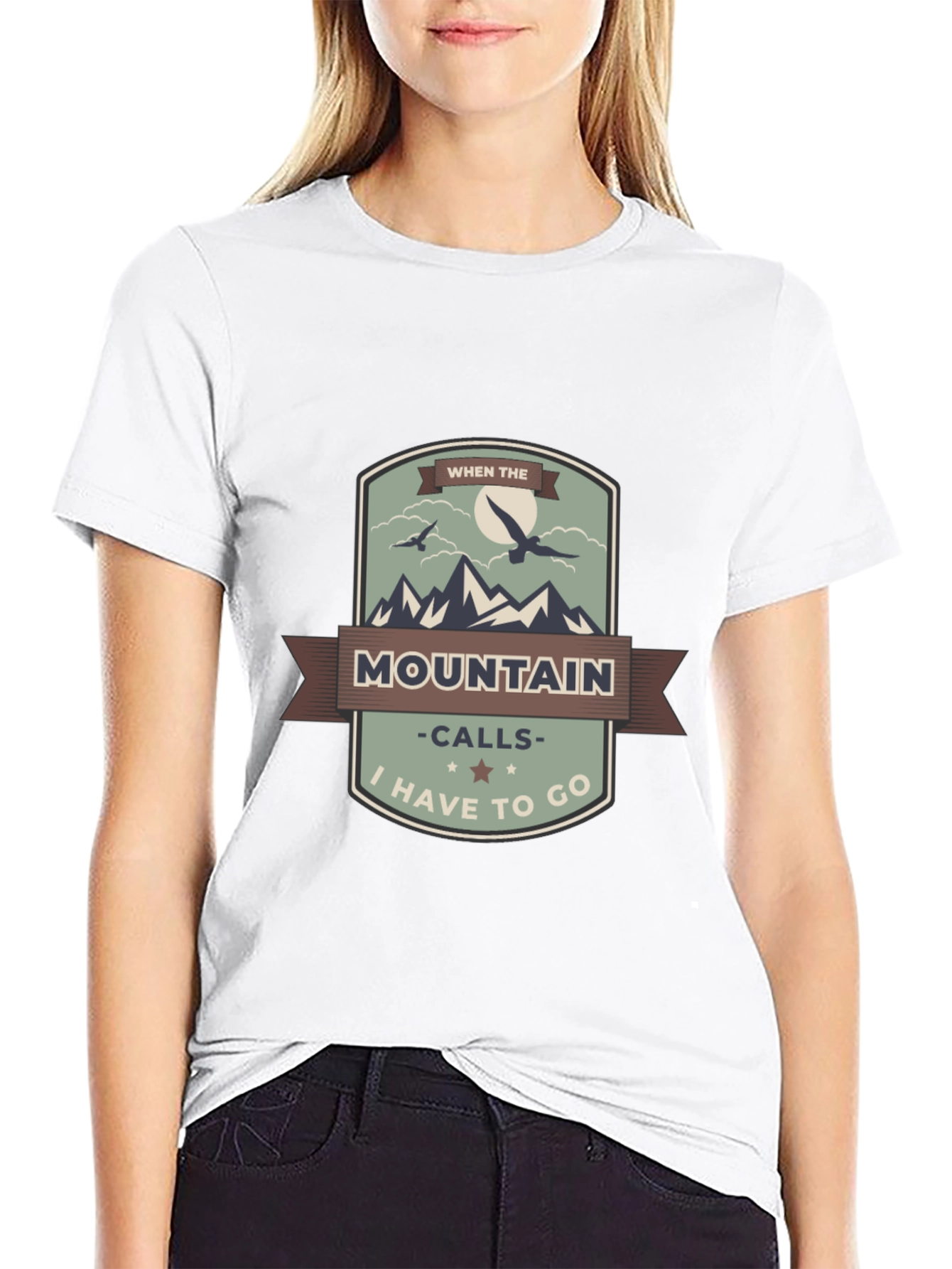 Mountain Calls Graphic Tee - Adventure Awaits!