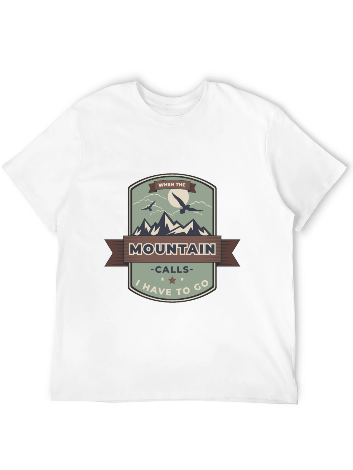 Mountain Calls Graphic Tee - Adventure Awaits!