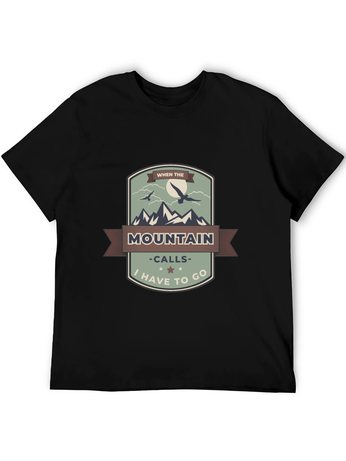 Mountain Calls Graphic Tee - Adventure Awaits!