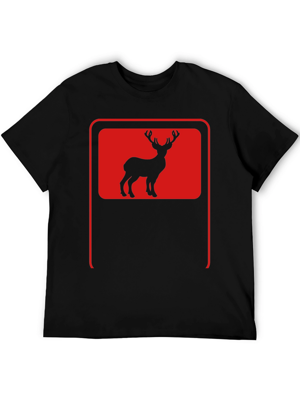 Deer Silhouette Graphic Tee