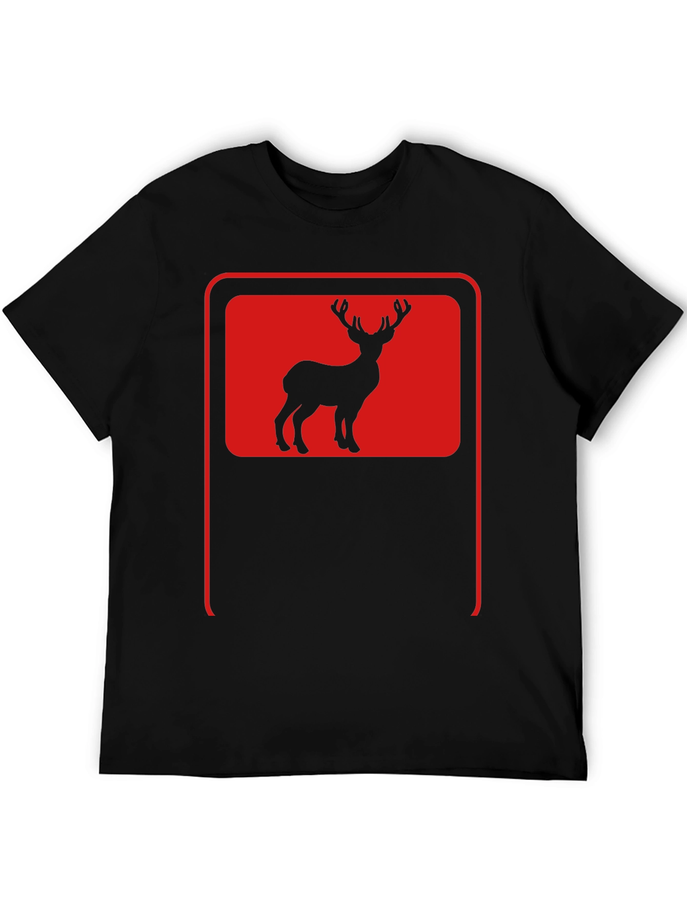 Deer Silhouette Graphic Tee