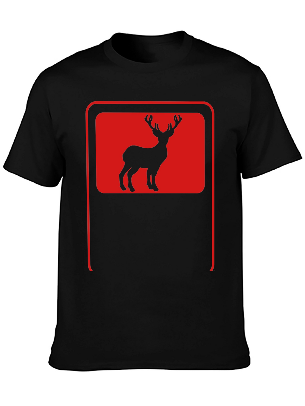 Deer Silhouette Graphic Tee