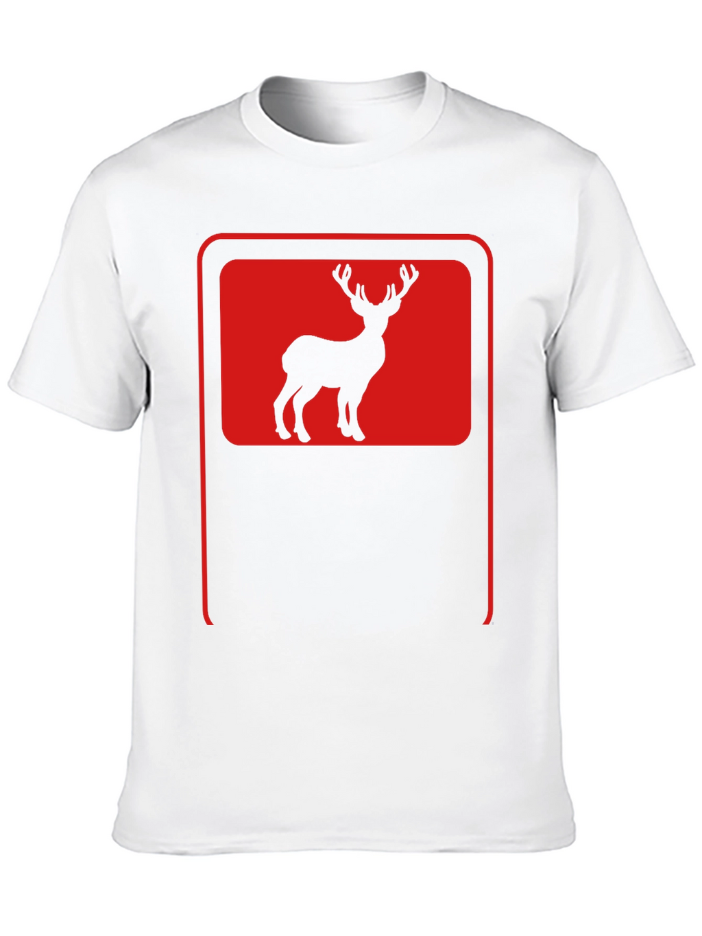 Deer Silhouette Graphic Tee