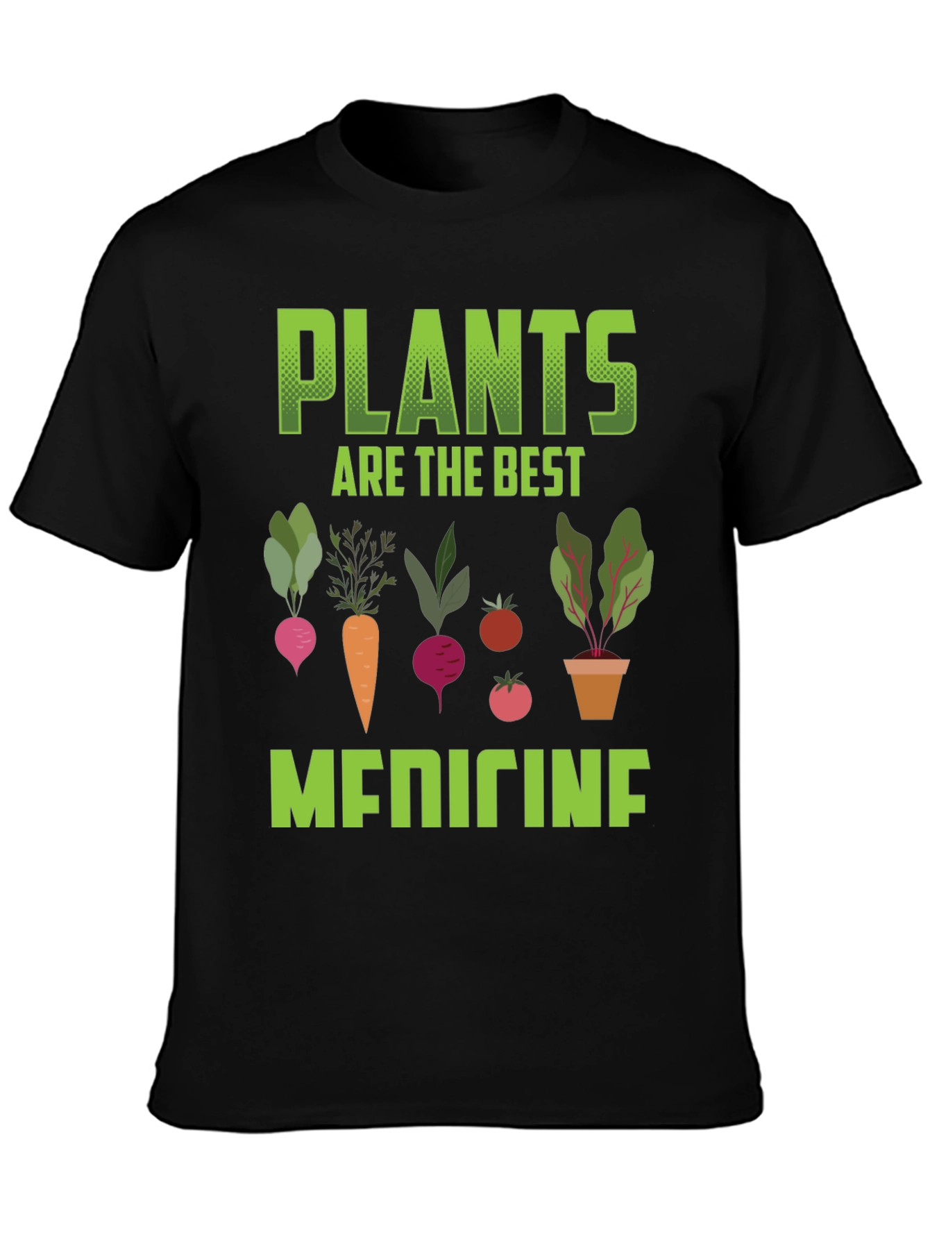Plants Are The Best Medicine Graphic Tee