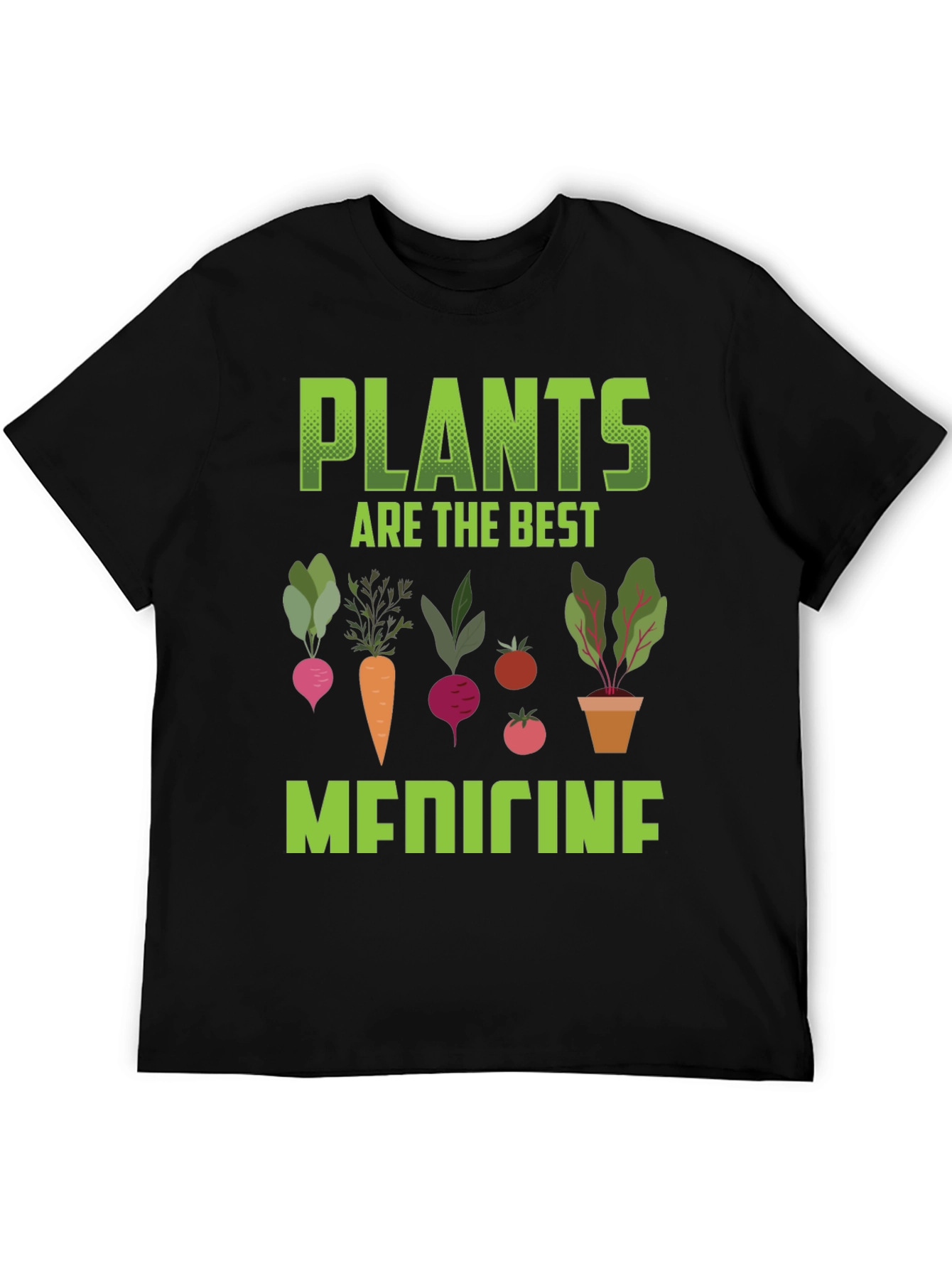 Plants Are The Best Medicine Graphic Tee