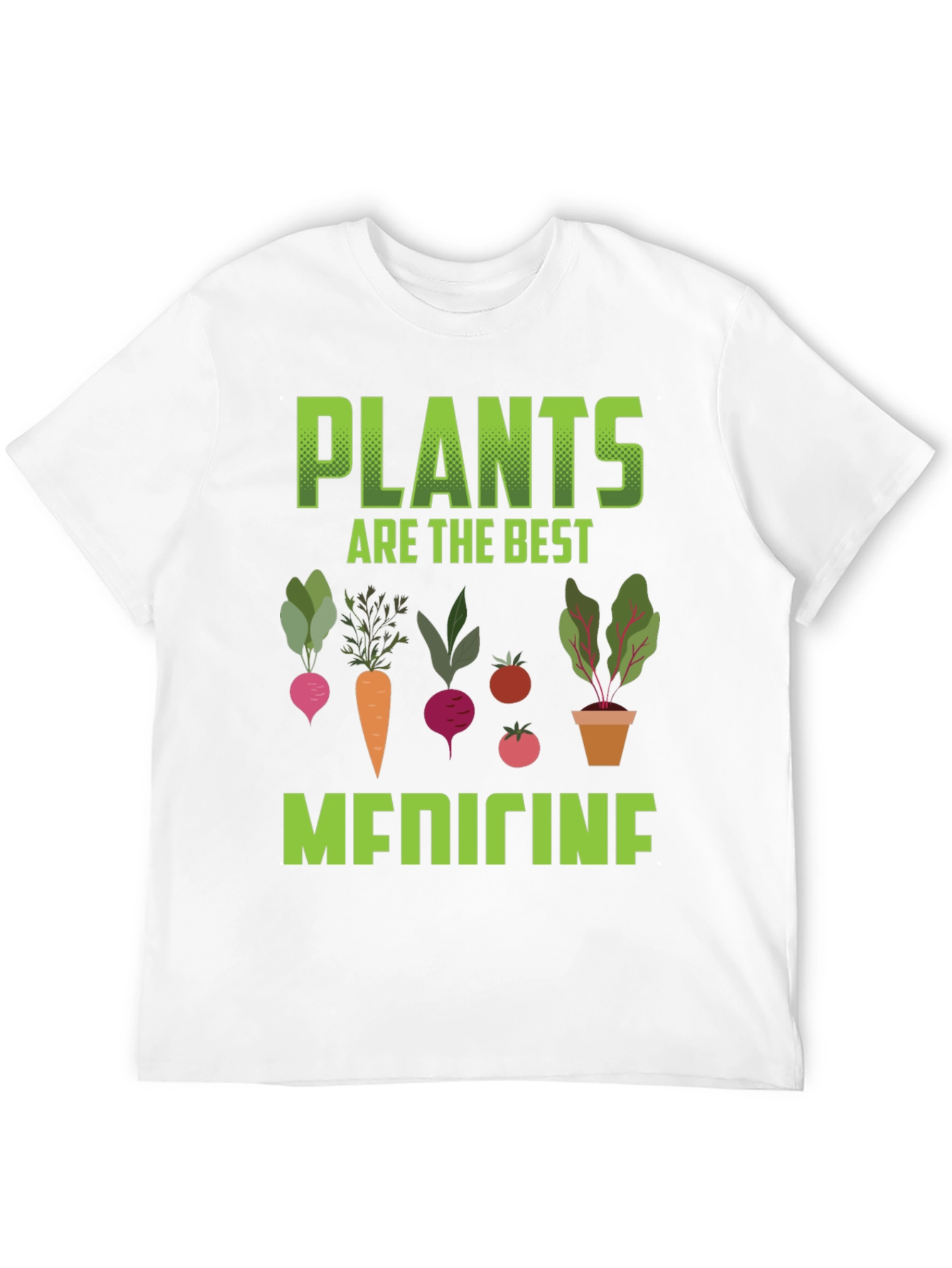 Plants Are The Best Medicine Graphic Tee