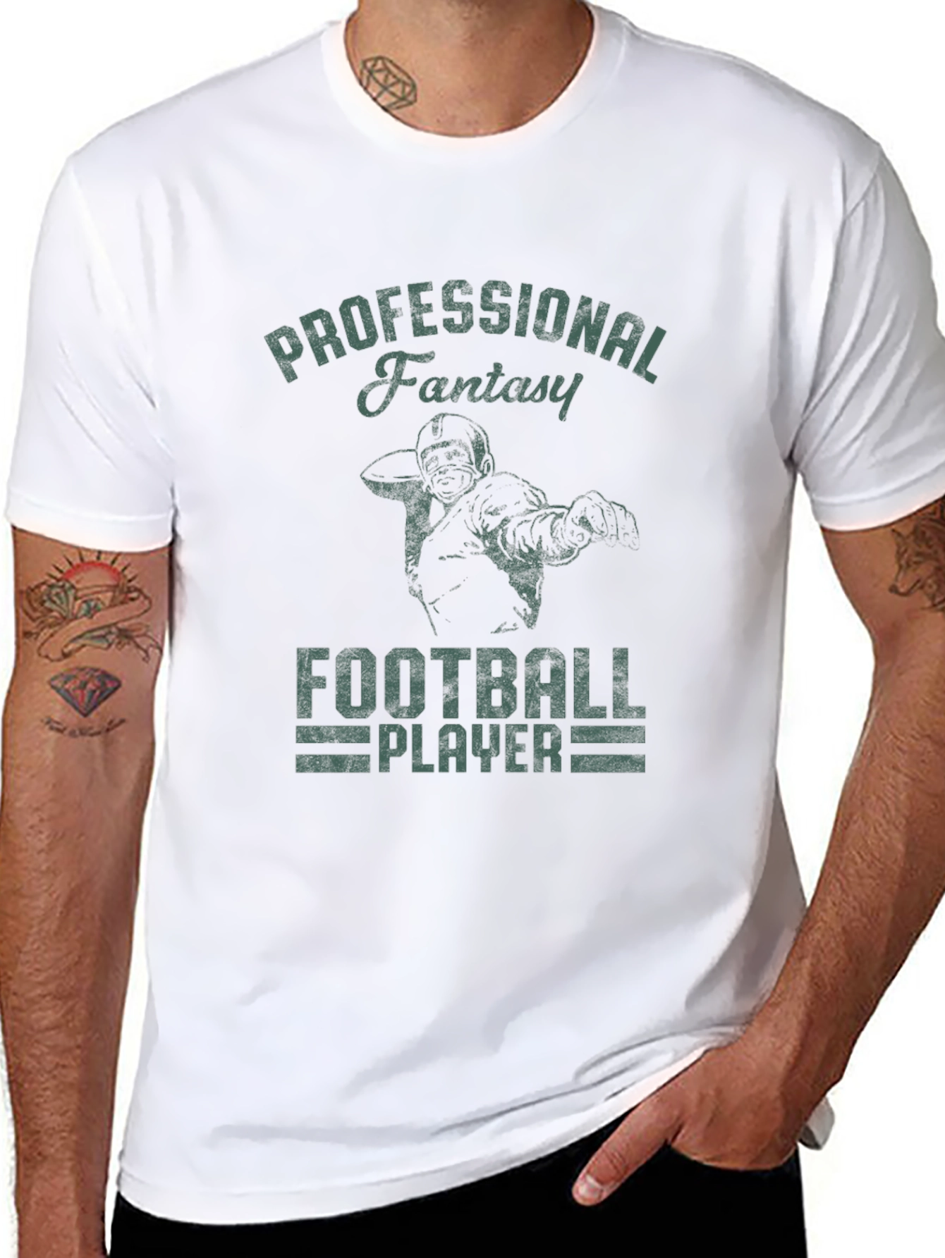 Fantasy Football Player Graphic Tee