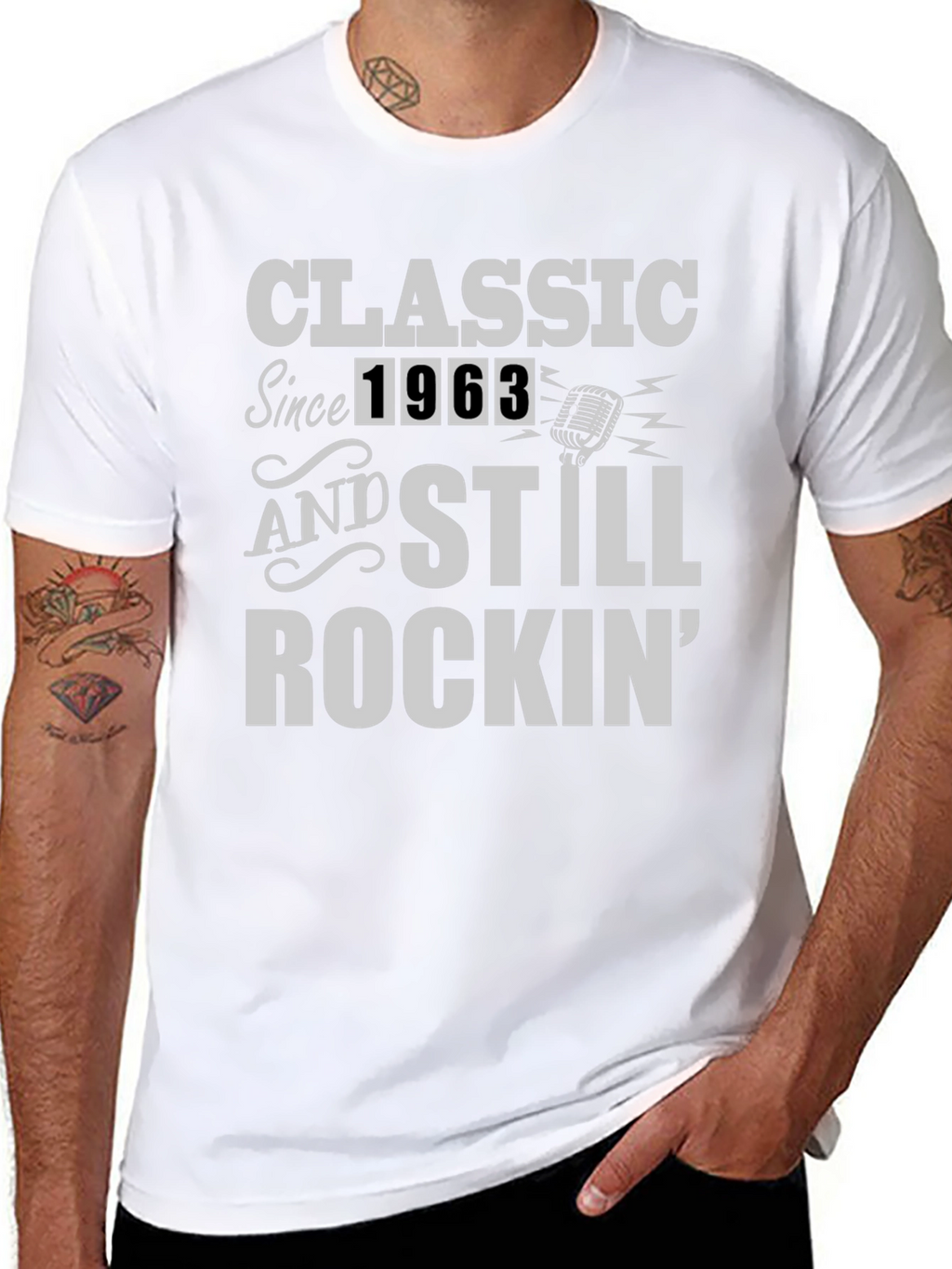 Classic Since 1963 Mens Black T-Shirt