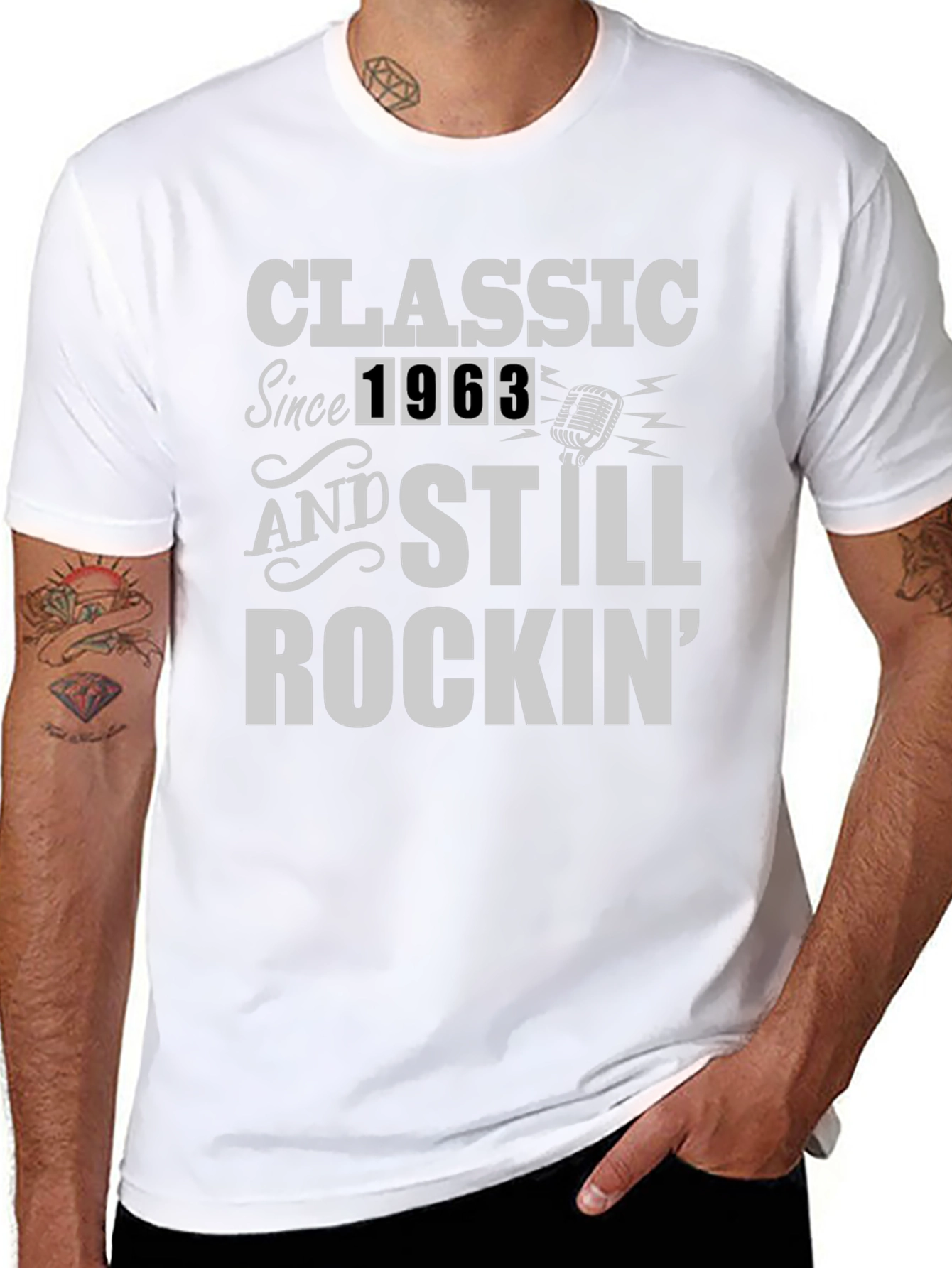 Classic Since 1963 Mens Black T-Shirt