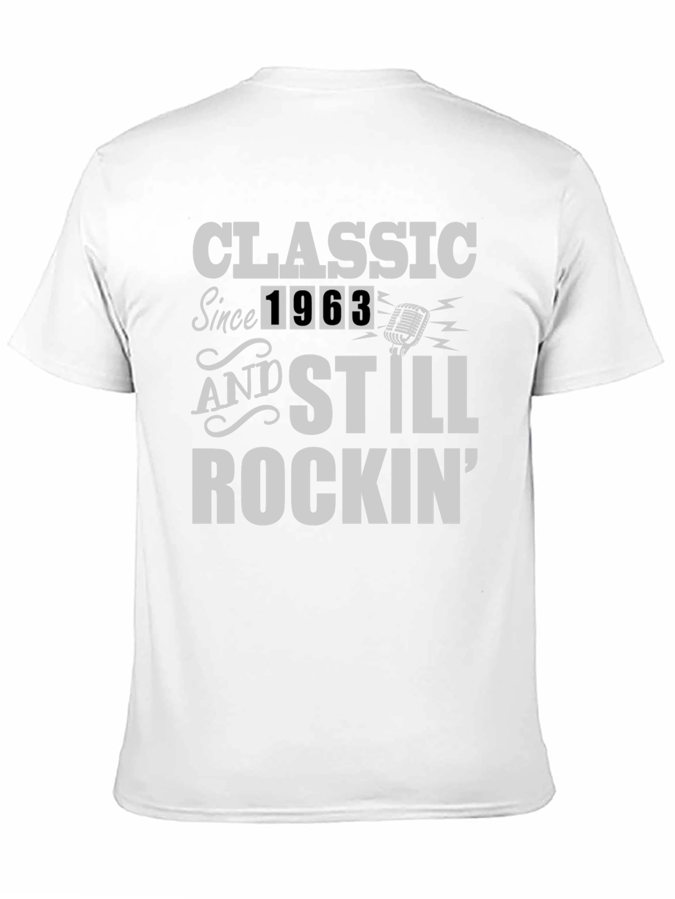 Classic Since 1963 Mens Black T-Shirt