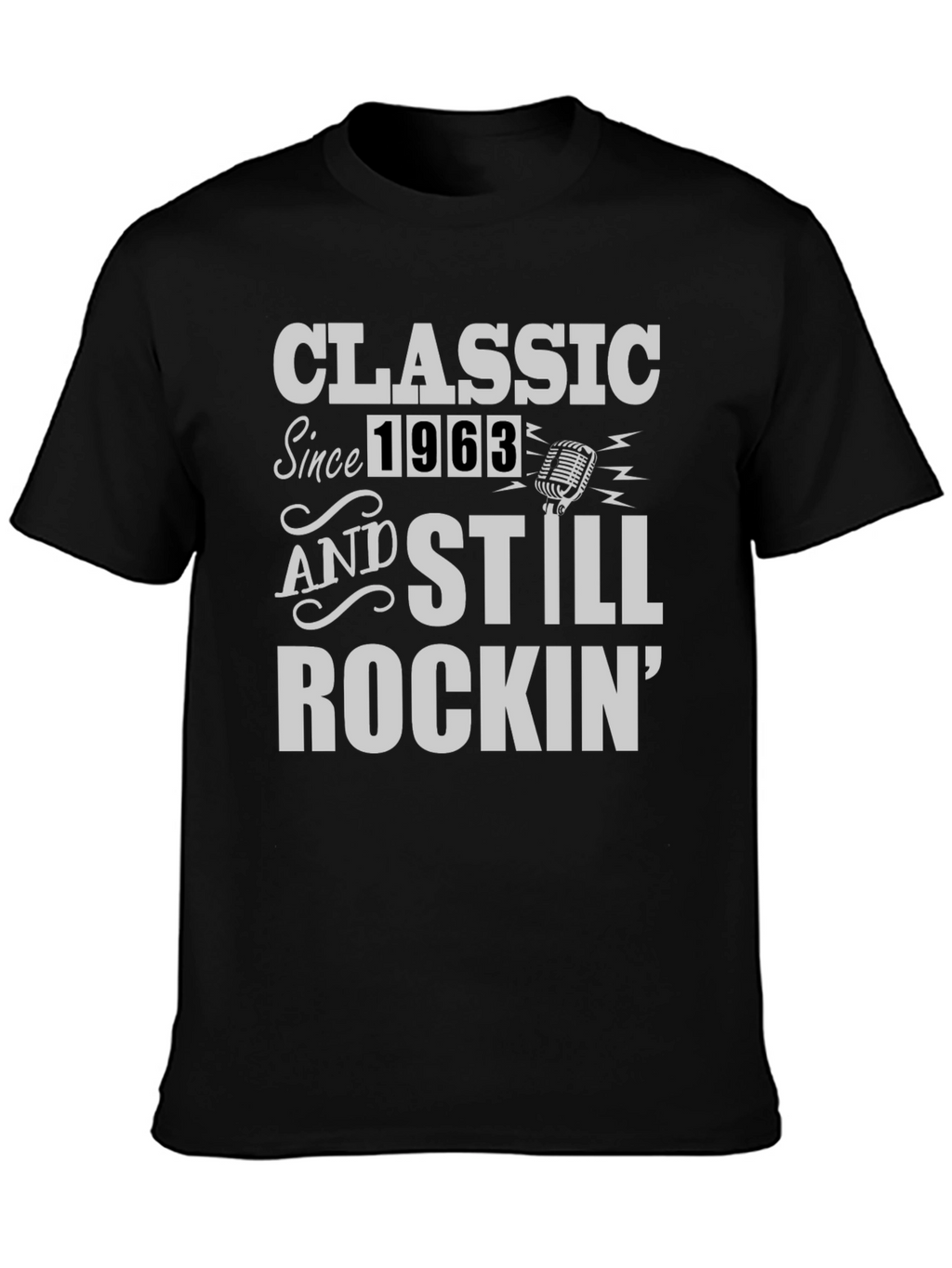 Classic Since 1963 Mens Black T-Shirt