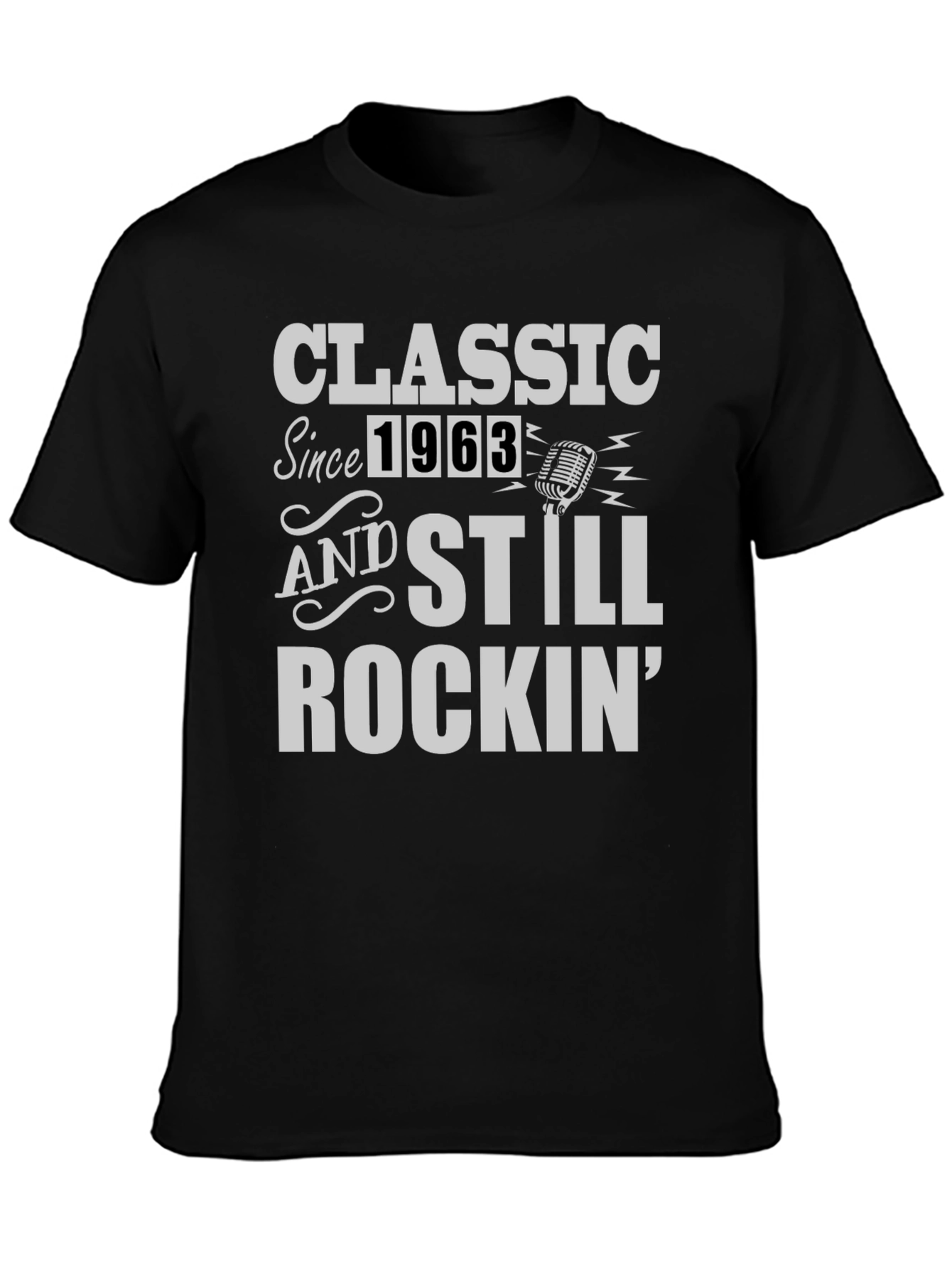 Classic Since 1963 Mens Black T-Shirt