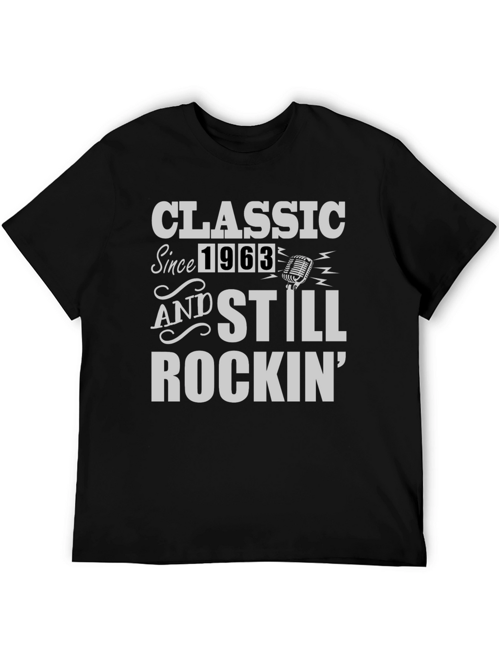 Classic Since 1963 Mens Black T-Shirt