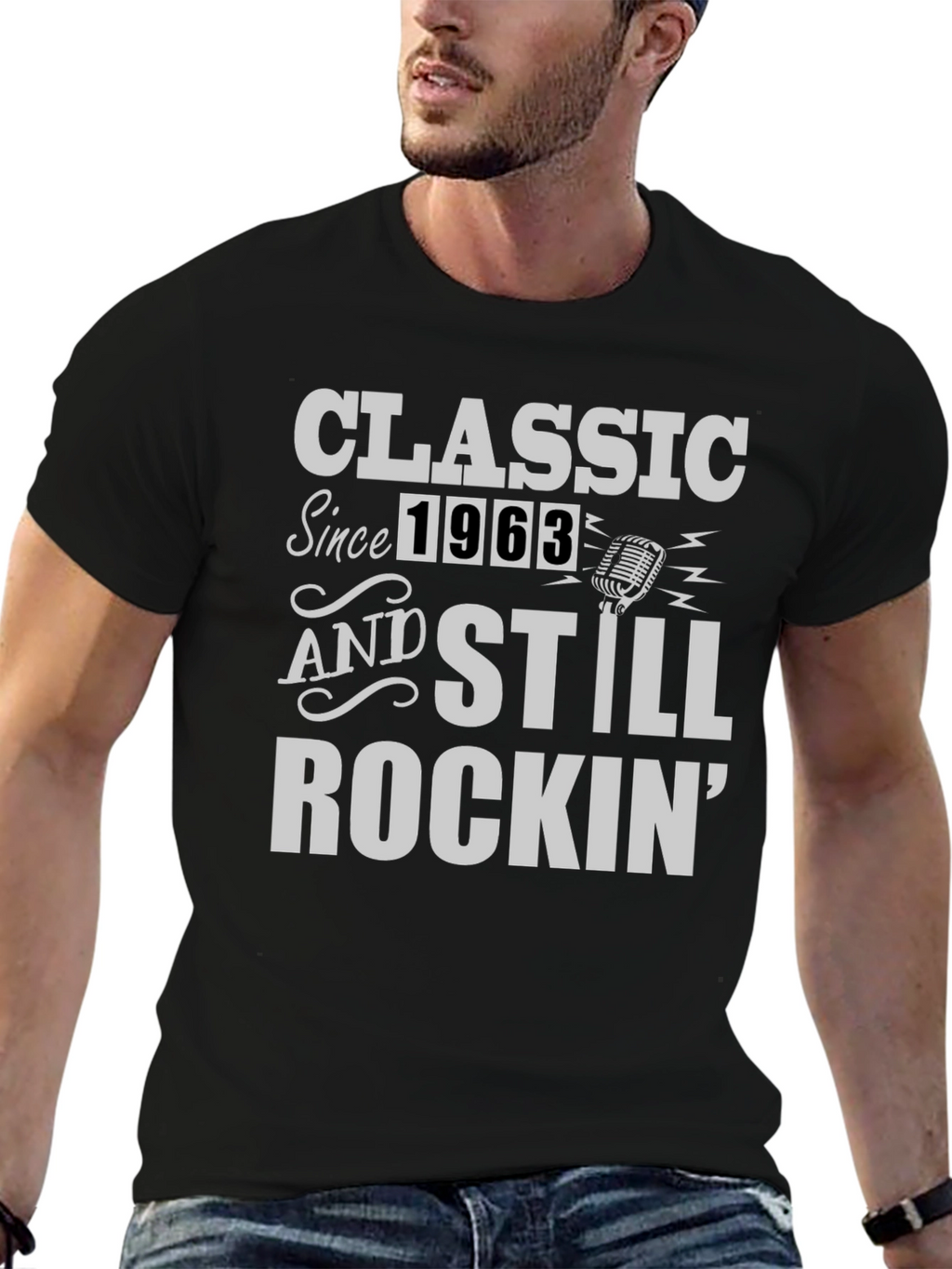 Classic Since 1963 Mens Black T-Shirt