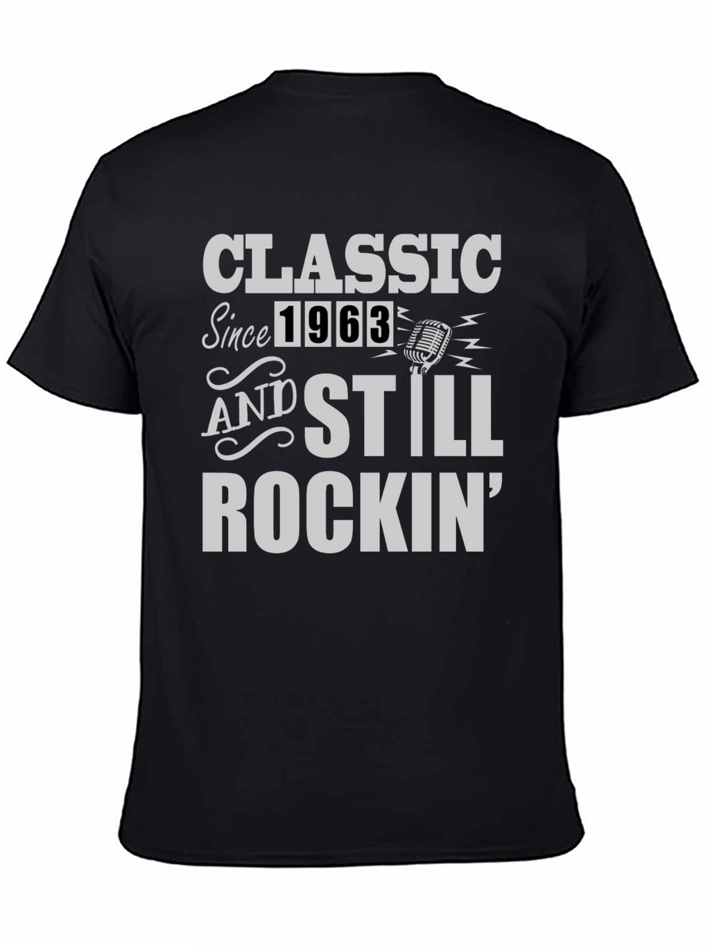 Classic Since 1963 Mens Black T-Shirt