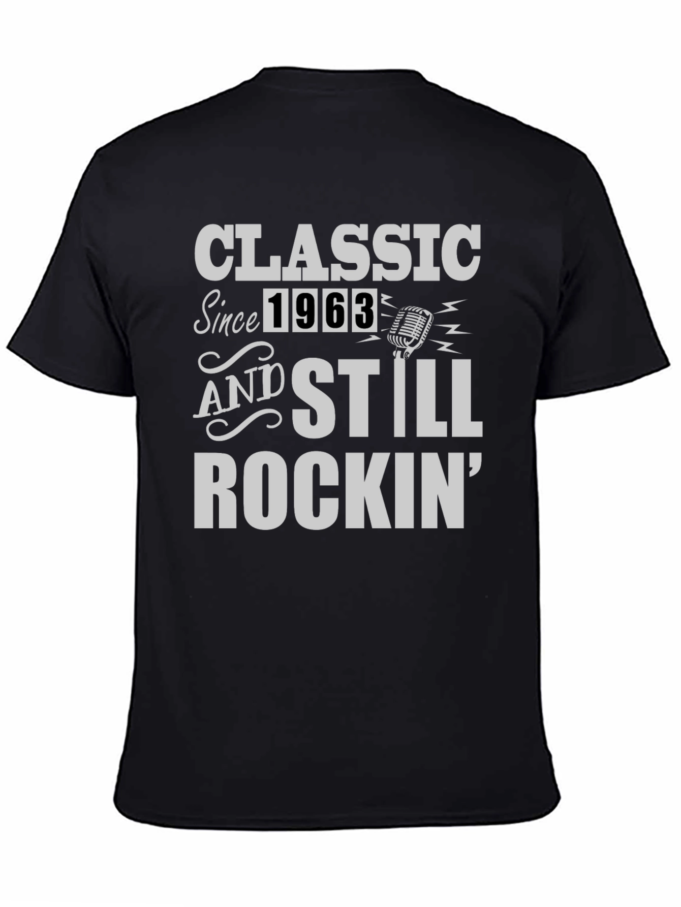 Classic Since 1963 Mens Black T-Shirt