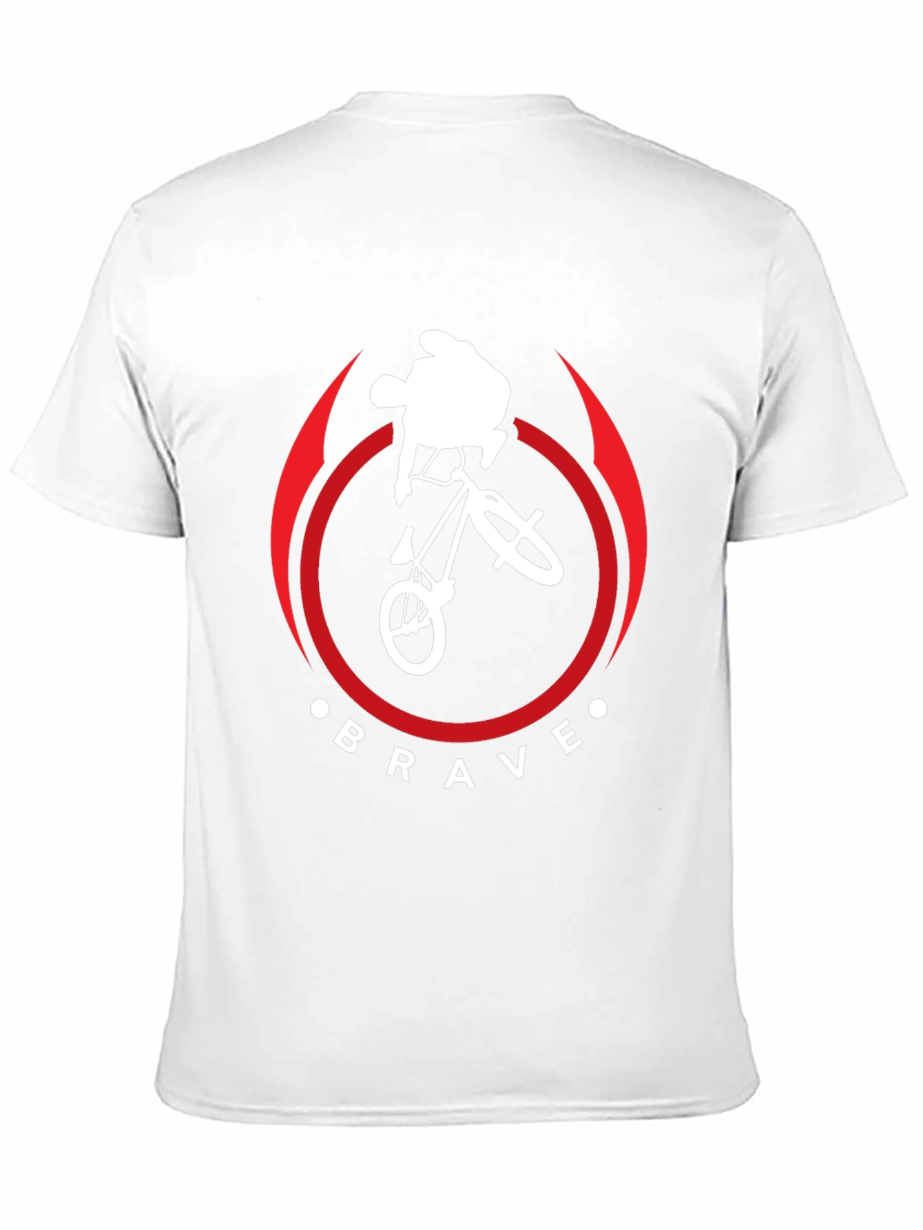 Brave BMX Bike Stunt T-Shirt - Black