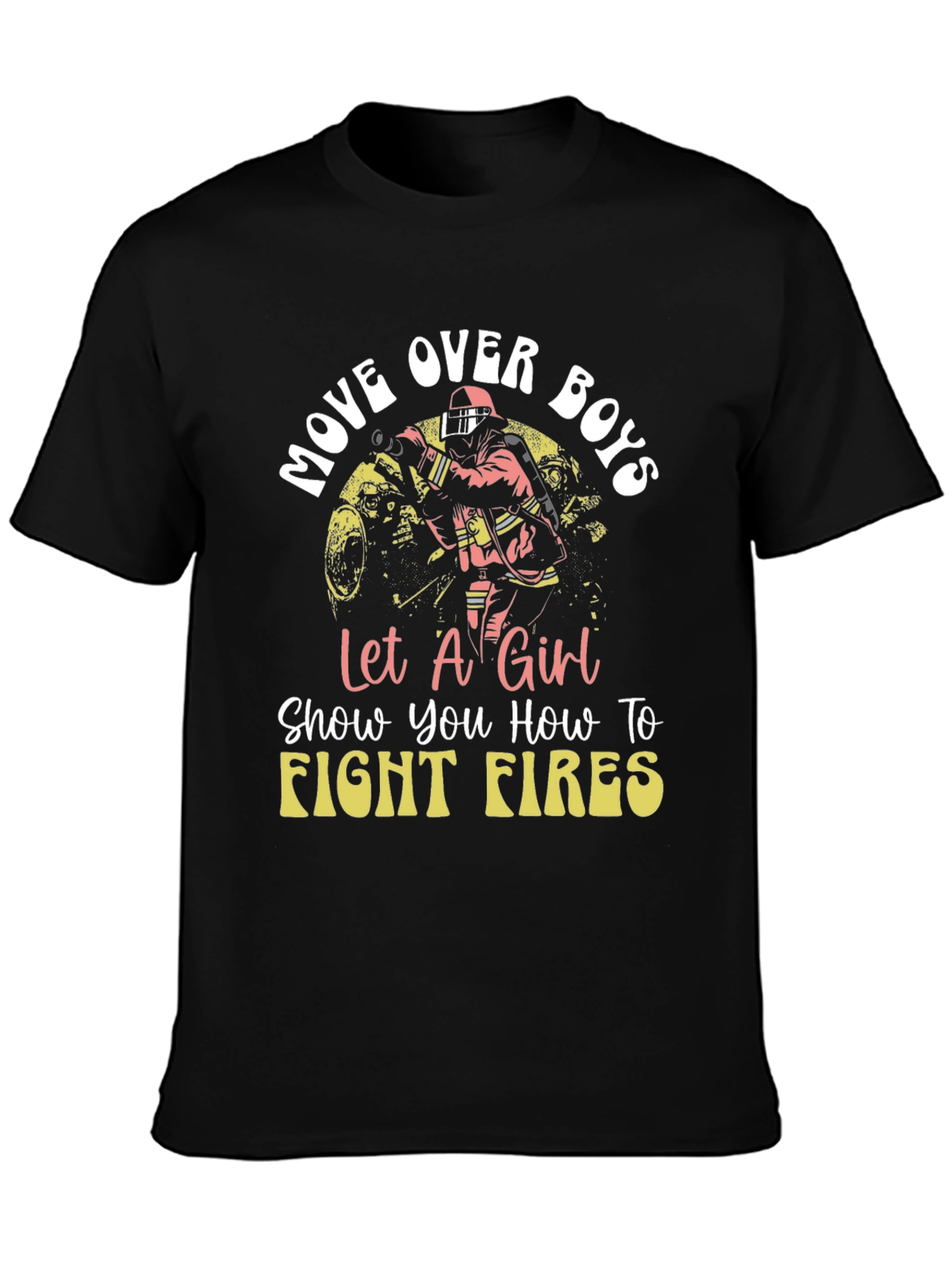 Feminist Firefighter Graphic Tee