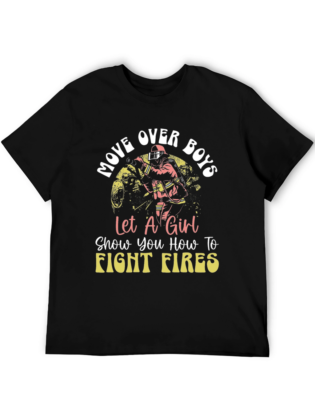 Feminist Firefighter Graphic Tee