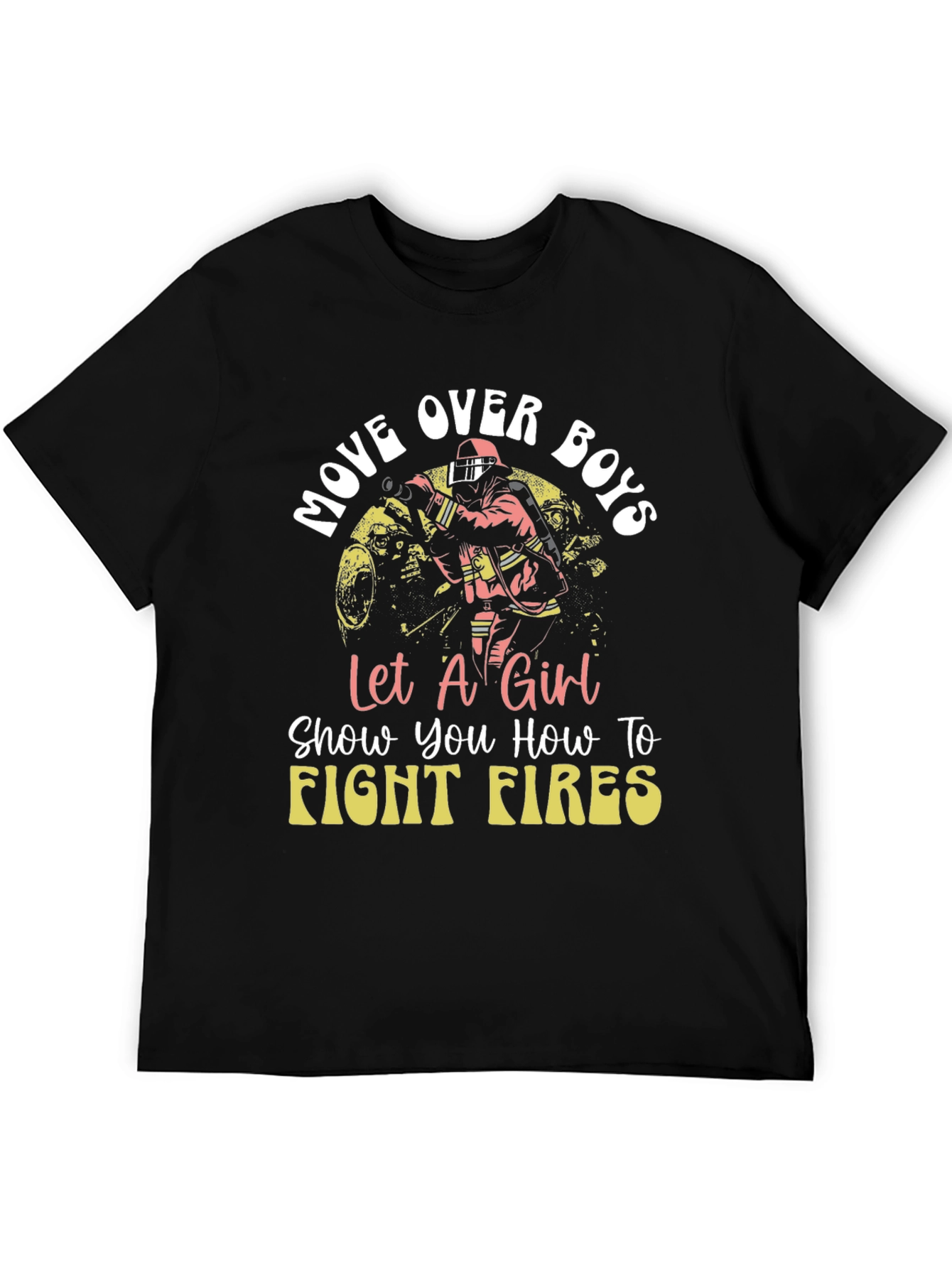 Feminist Firefighter Graphic Tee