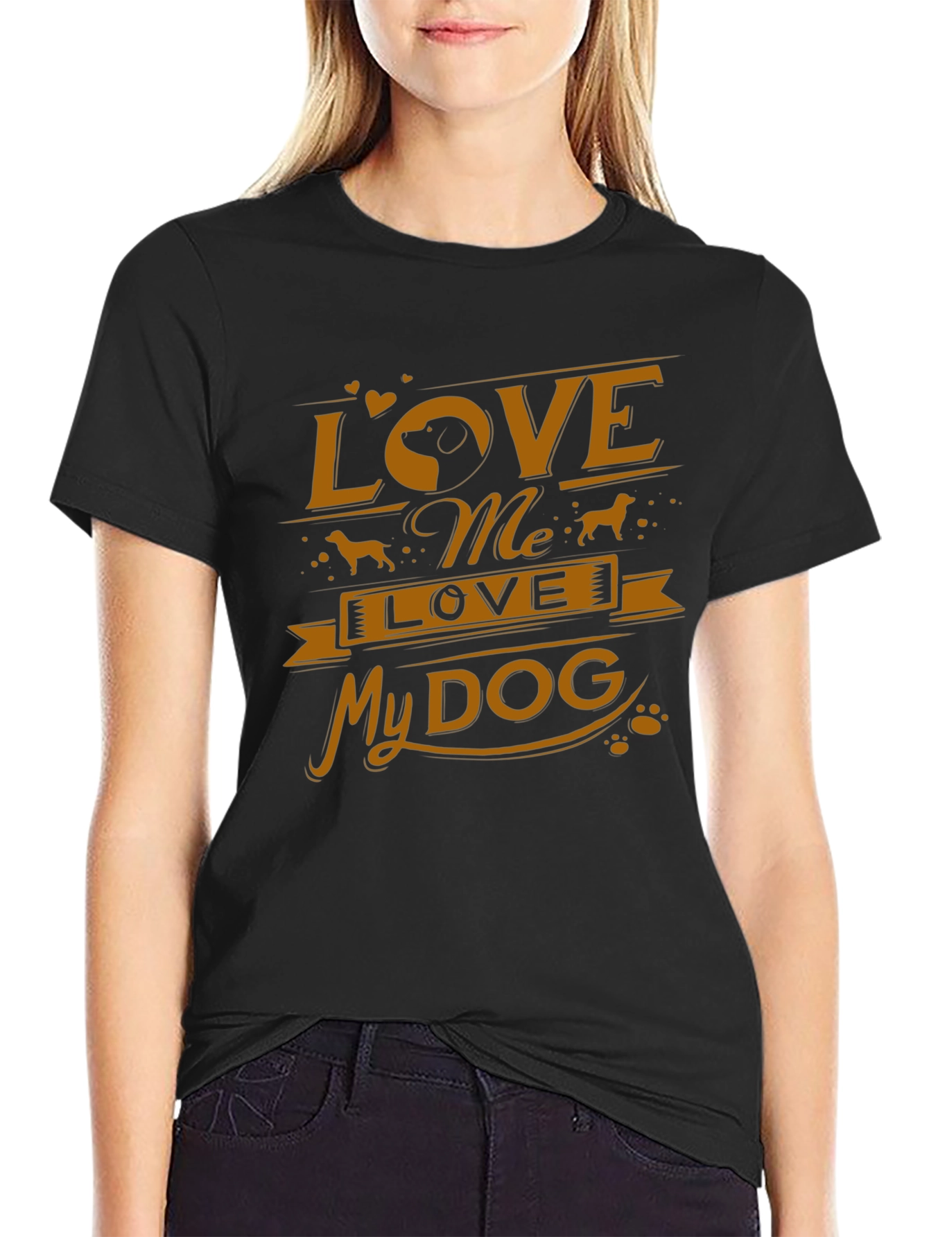 Love My Dog T-Shirt - Stylish Graphic Tee for Dog Lovers