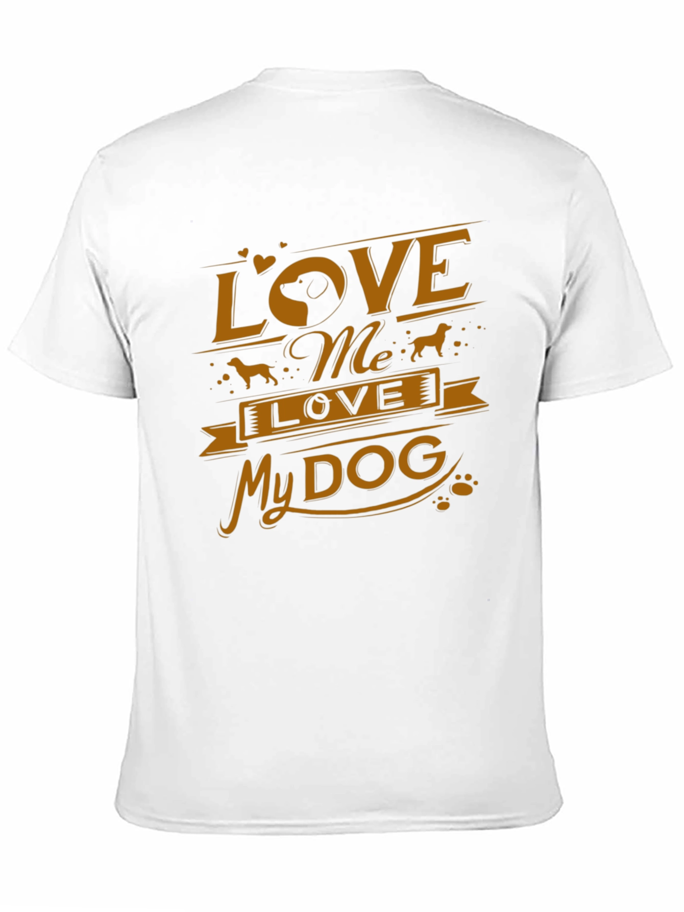 Love My Dog T-Shirt - Stylish Graphic Tee for Dog Lovers