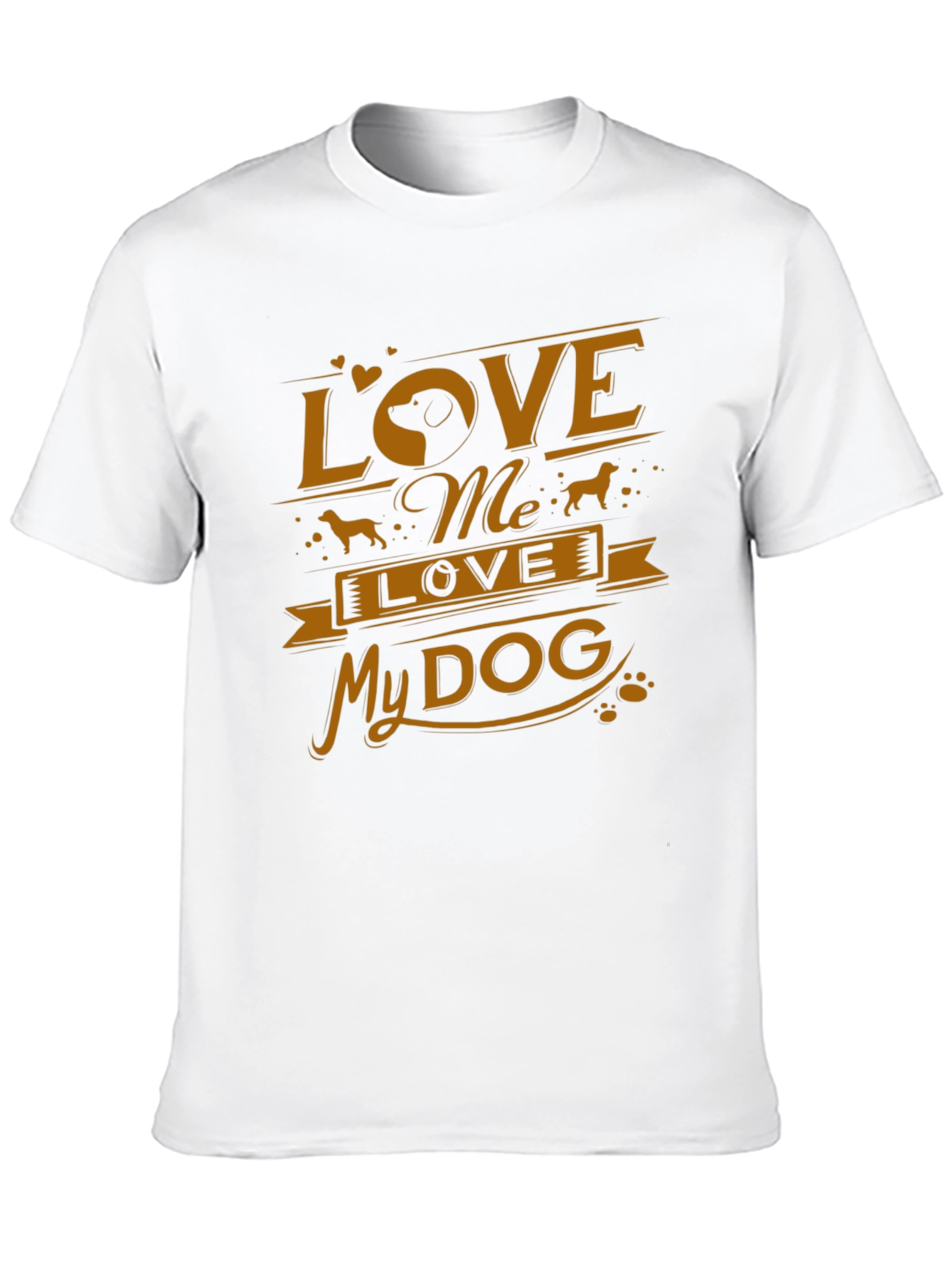 Love My Dog T-Shirt - Stylish Graphic Tee for Dog Lovers