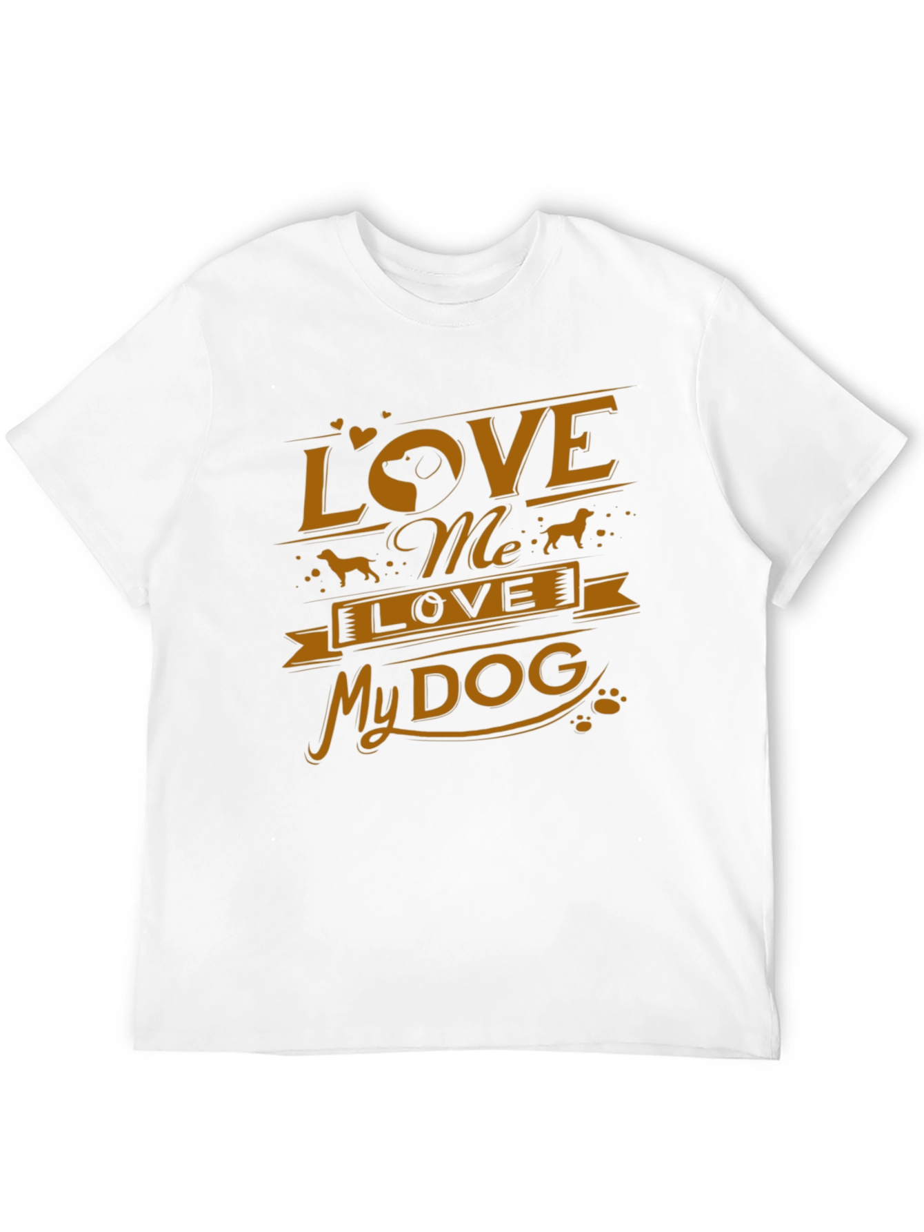 Love My Dog T-Shirt - Stylish Graphic Tee for Dog Lovers