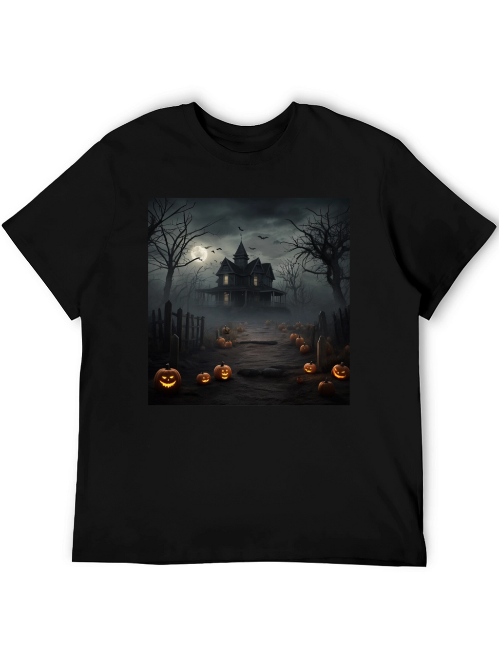 Halloween Haunted House T-Shirt