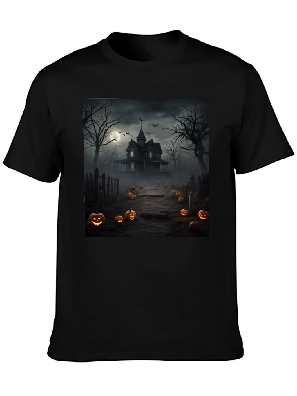 Halloween Haunted House T-Shirt