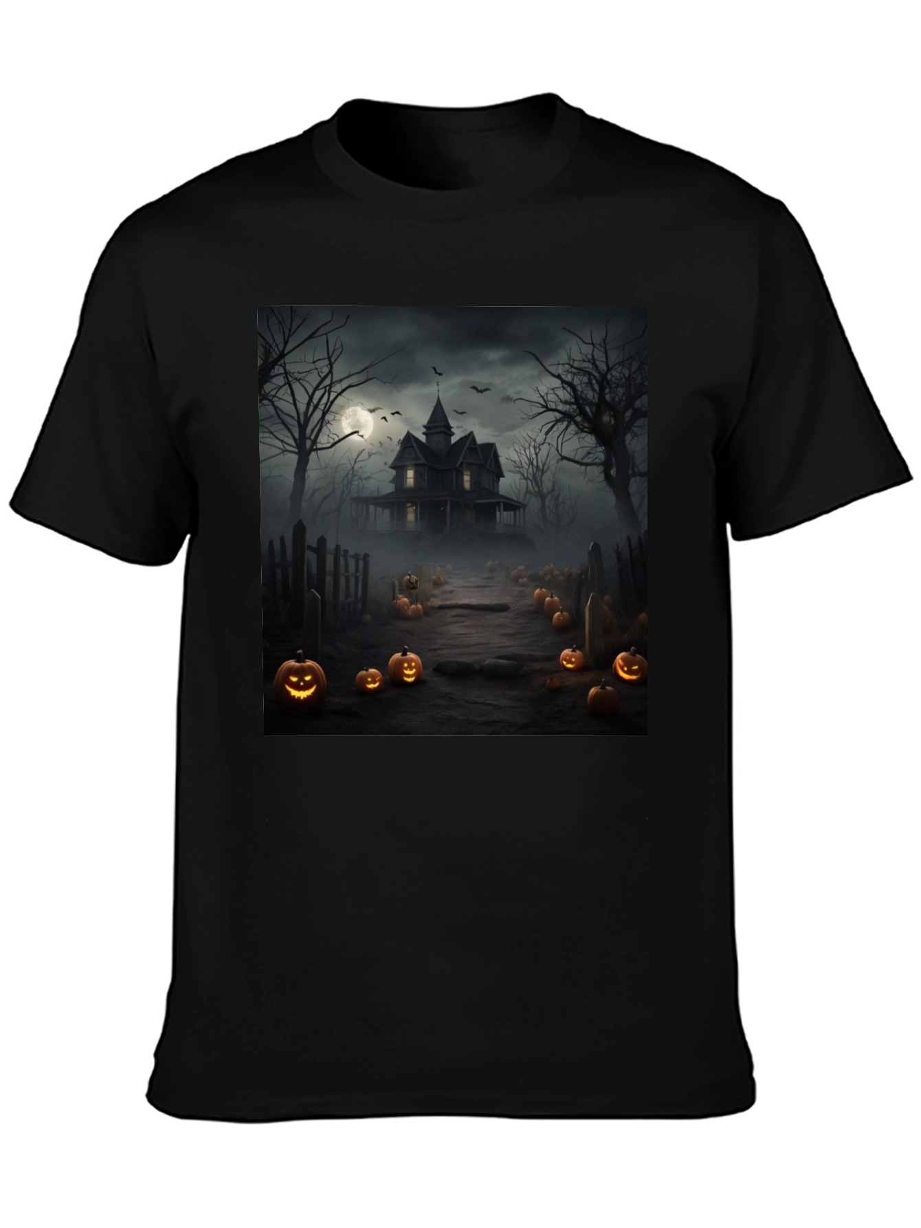 Halloween Haunted House T-Shirt